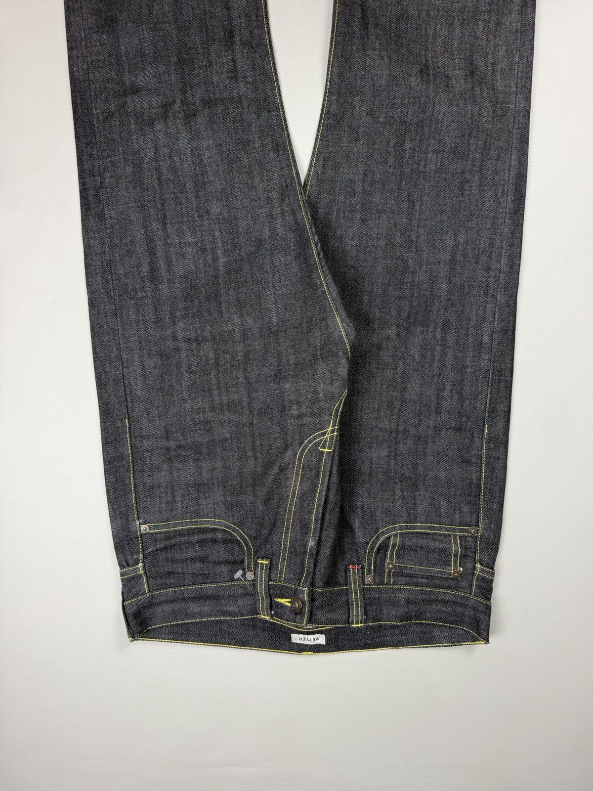 Denim Demon Denim Demon AAJJA PETTER Men’s Raw Selvedge Denim Jeans Size US 31 - 5 Thumbnail