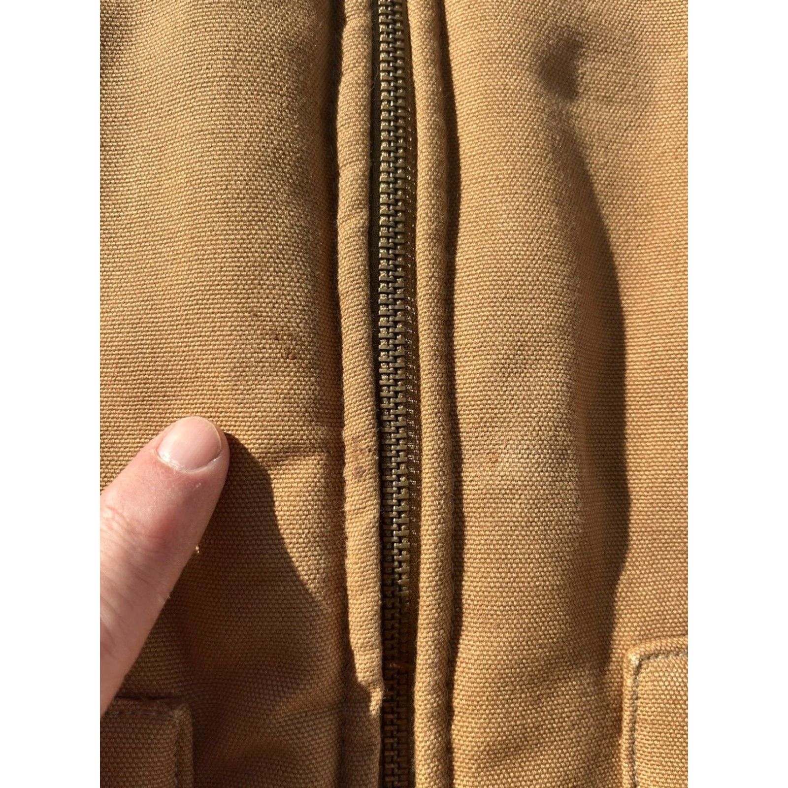 Carhartt Carhartt Vest Brown Solid MT Quilt Outdoor USA Duck Full Zip Mens Shirt Size US M / EU 48-50 / 2 - 6 Thumbnail