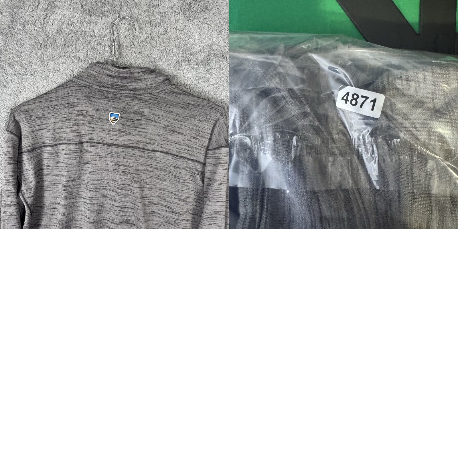 Vintage Kuhl Alloy Shirt Mens L Heather Gray 1/4 Zip Outdoor Casual Hiking Baselayer Shirt Size US L / EU 52-54 / 3 - 9 Thumbnail