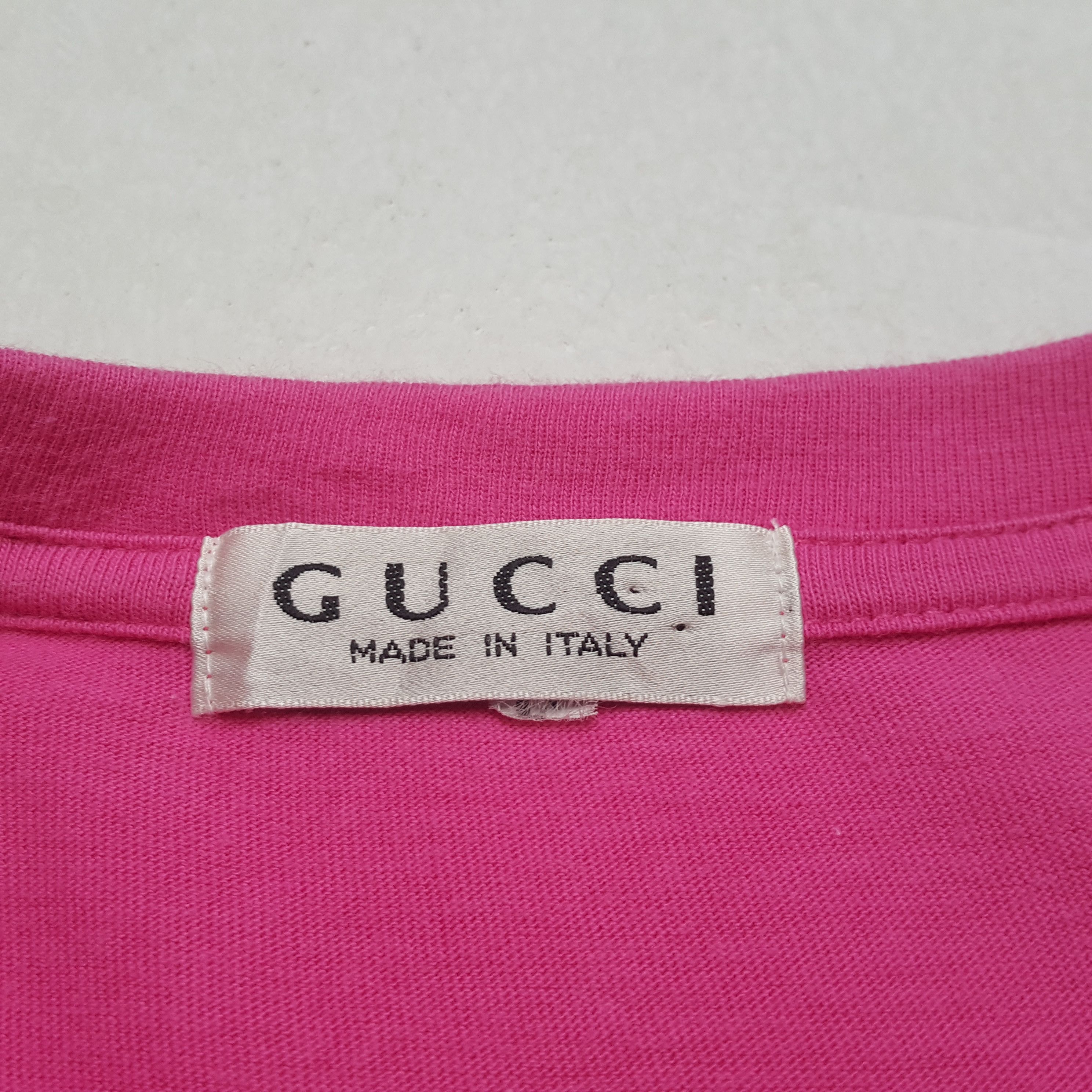 Gucci Vintage GUCCI Italian Luxury Brand T-shirt 31 Size US M / EU 48-50 / 2 - 4 Thumbnail