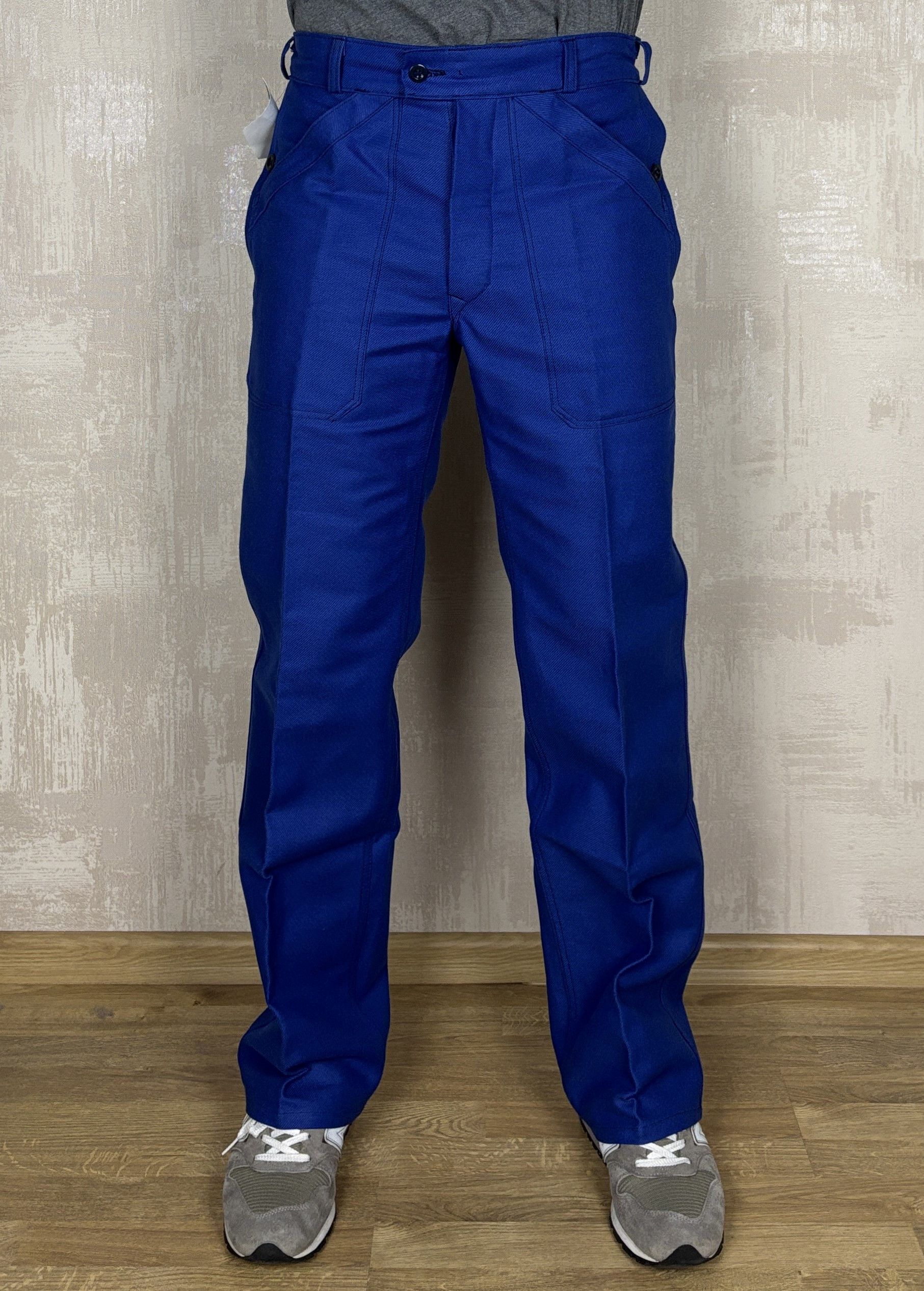Vintage Lutteurs TopDress Sanfor French Workwear Fatigue Pants Size US 30 / EU 46 - 1 Thumbnail