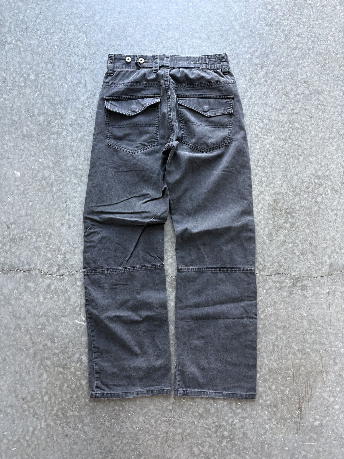 Diesel Vintage Y2K Diesel Pants Wide Leg 29x30 Size US 29 - 9 Thumbnail