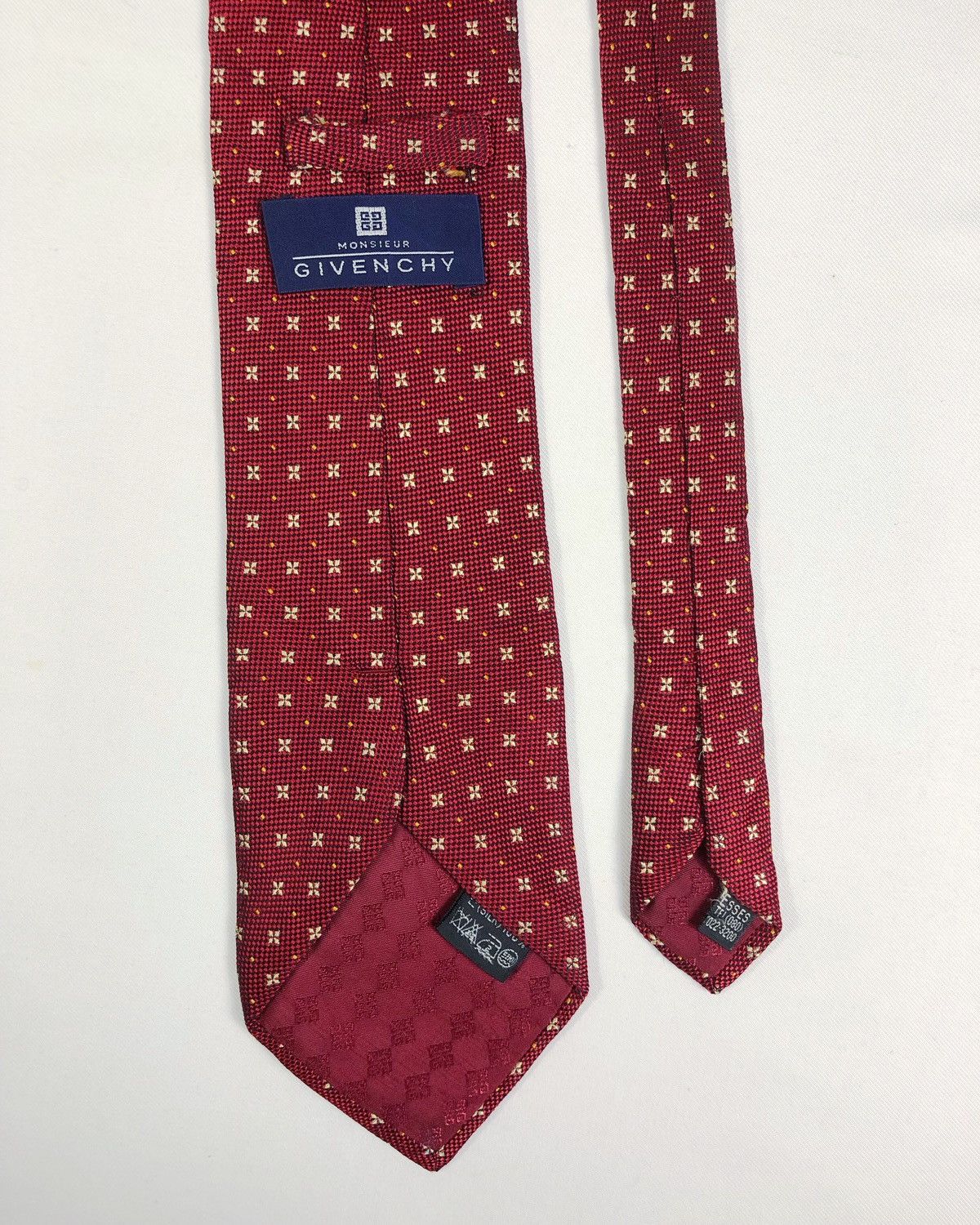Givenchy Rare Givenchy Silk Tie Made in France Size ONE SIZE - 4 Thumbnail