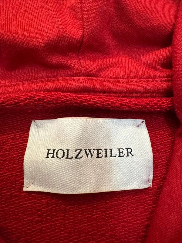 Holzweiler Holzweiler Hoodie Red Portugal size XL Size US XL / EU 56 / 4 - 7 Thumbnail