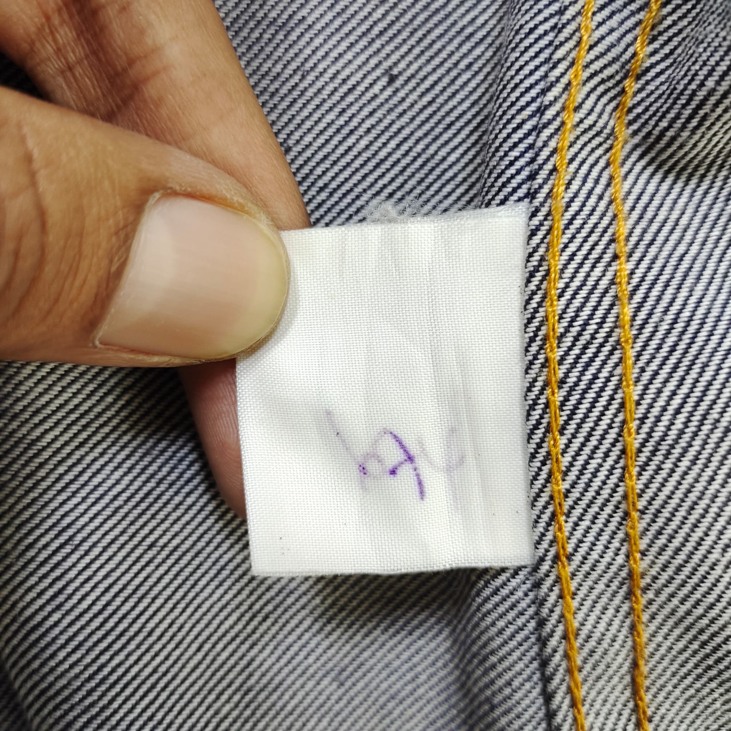 CABANE de ZUCCa ZUCCA Travail Denim Short Sleeve Shirt button up, man/women Size XS / US 0-2 / IT 36-38 - 12 Thumbnail