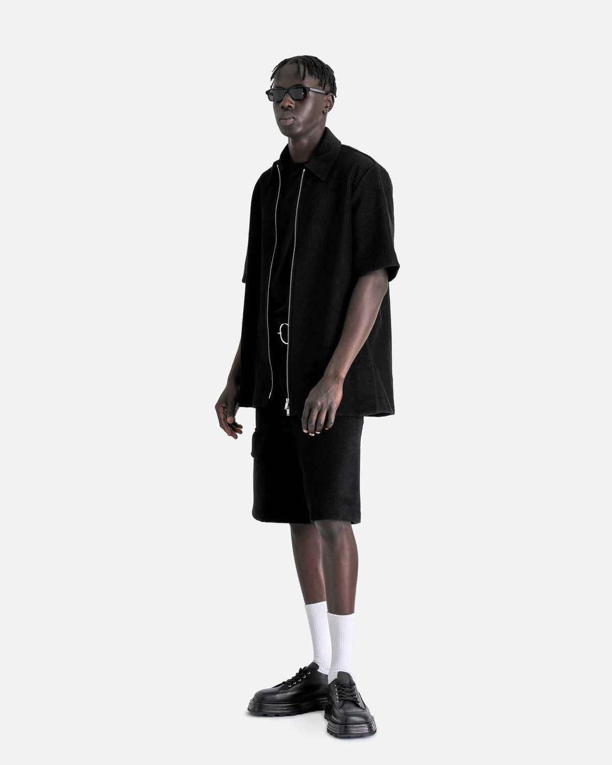 Jil Sander o1w1db10825 Belted Shorts in Black Size US 34 / EU 50 - 2 Thumbnail