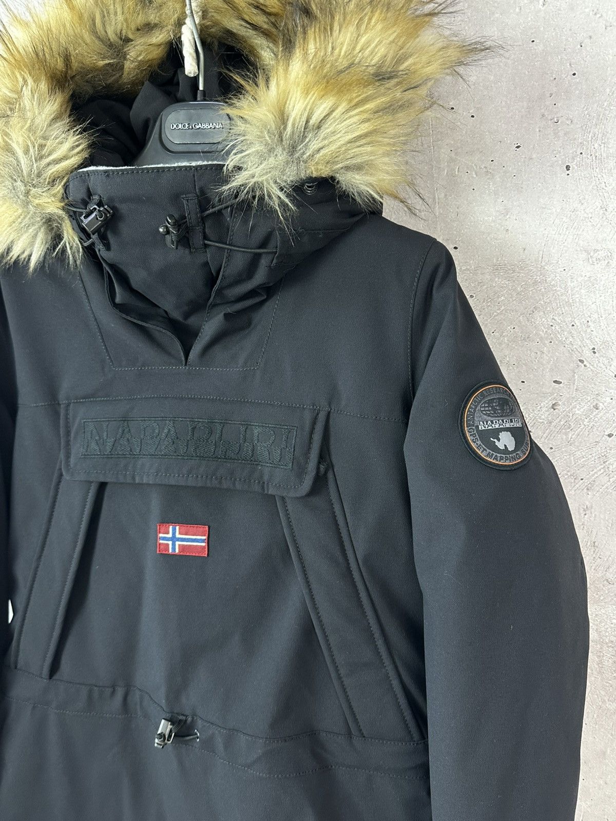 Napapijri Napapijri Skidoo Taped Seams Black Winter Women’s Anorak Size S / US 4 / IT 40 - 3 Thumbnail