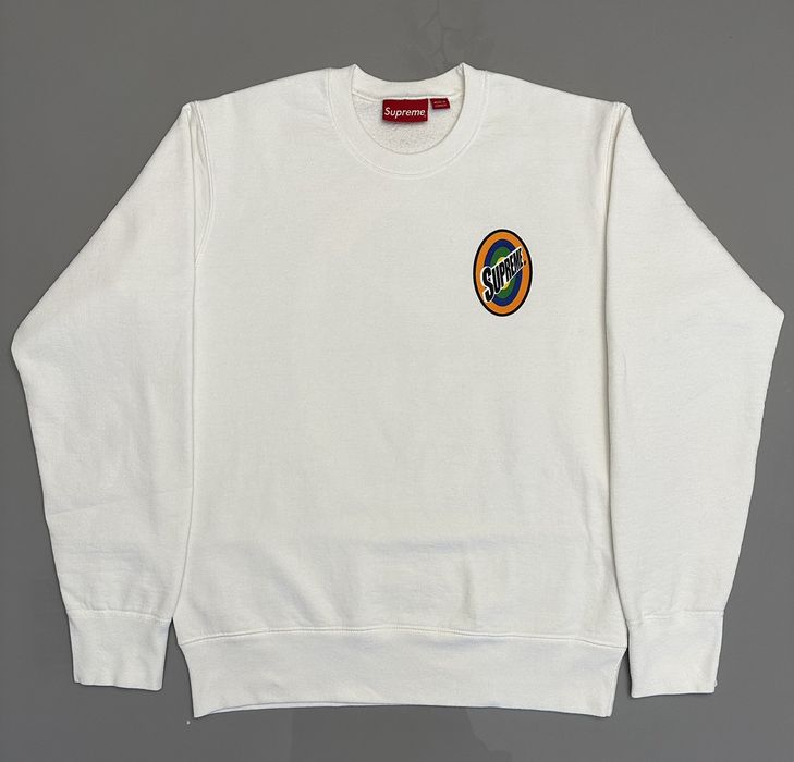 Supreme Supreme Spin Logo Crewneck | Grailed