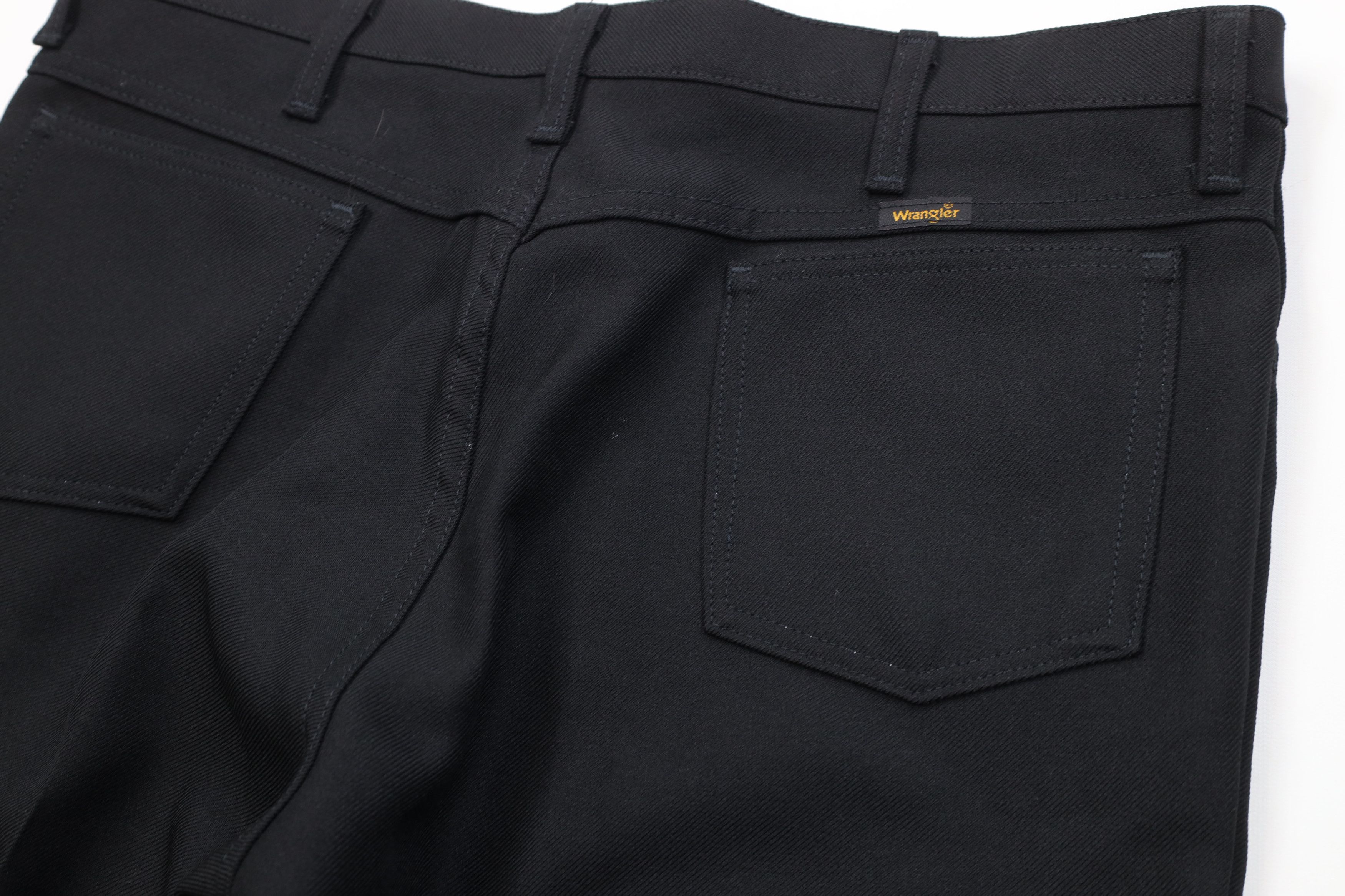 Wrangler Vintage 90s Wrangler Wide Leg Western Chino Pants Black Size US 38 / EU 54 - 14 Thumbnail