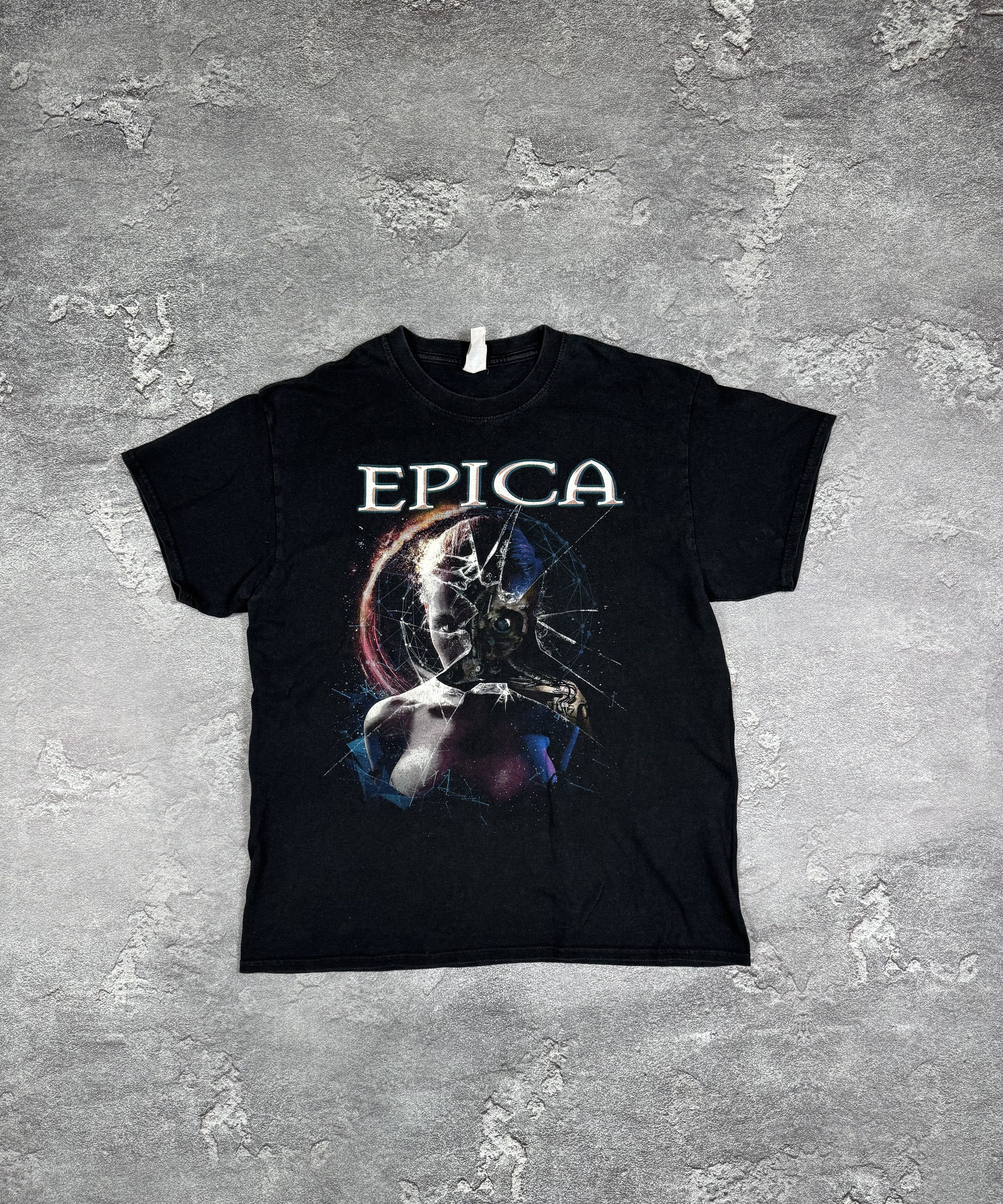 Band Tees VTG 2000s Epica Band Goth T-Shirt Tee Size L Streetwear Size US L / EU 52-54 / 3 - 1 Thumbnail