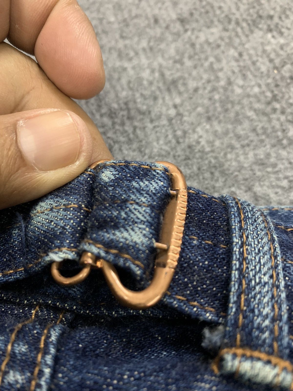 Grailed DISTRESSED DENIM SINGLE POCKET & BACKLE BACK. Size US 30 / EU 46 - 7 Thumbnail