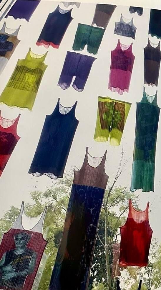 Issey Miyake Issey Miyake x Nobuyoshi Araki Pleats Please Top 1997 Size US S / EU 44-46 / 1 - 7 Thumbnail