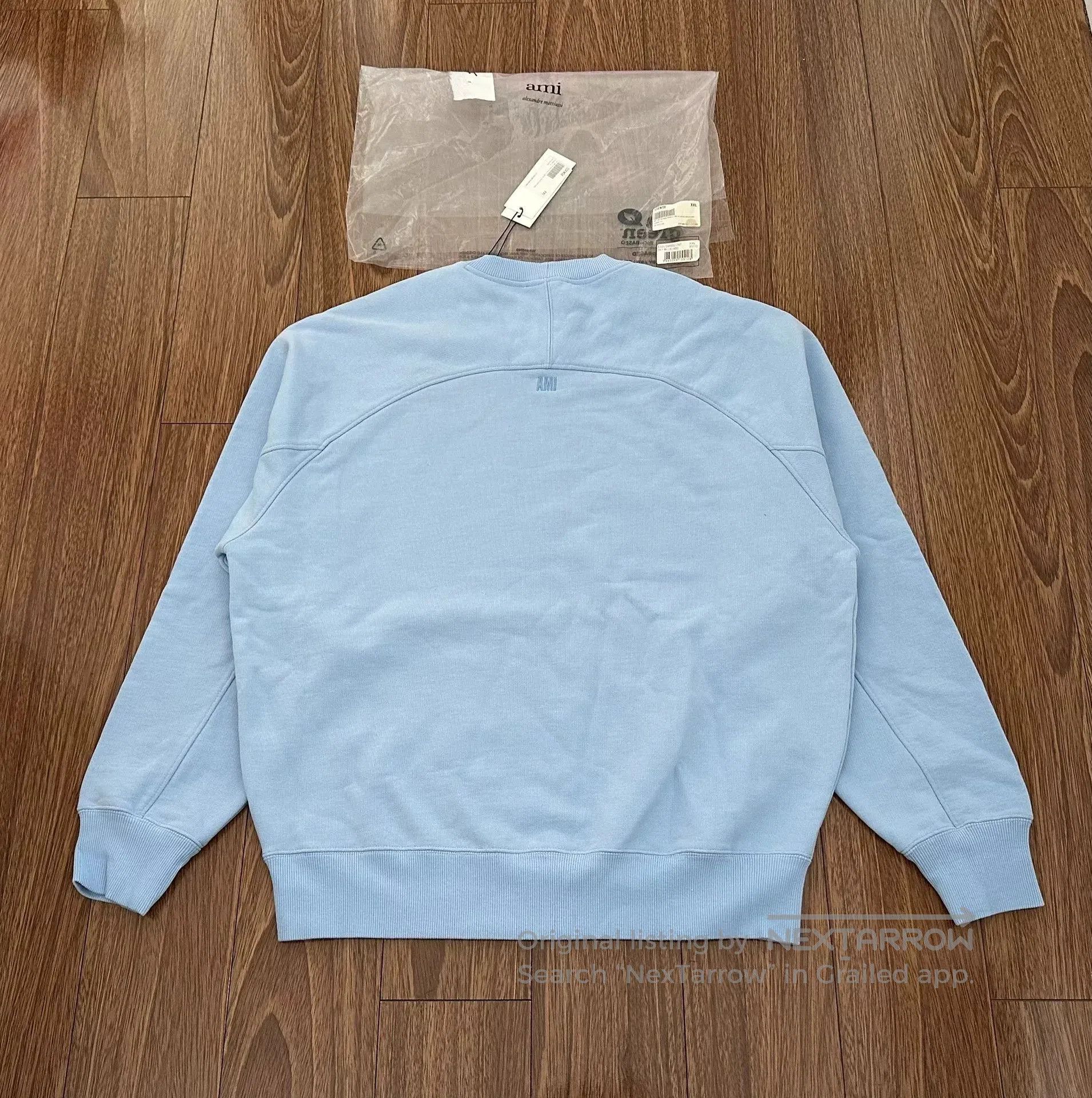 AMI AMI DE COEUR Sweatshirt with Logo Embroidery. Size US XXL / EU 58 / 5 - 2 Thumbnail