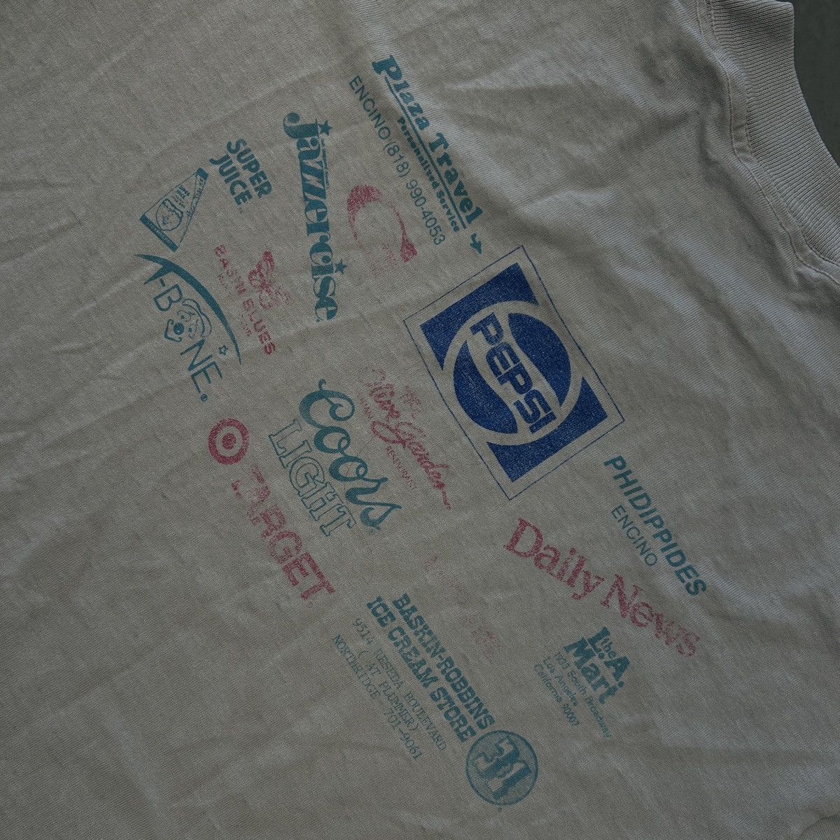 Vintage 1989 Run for Fun LA City 5K/10K Vintage Tee Size US L / EU 52-54 / 3 - 6 Thumbnail