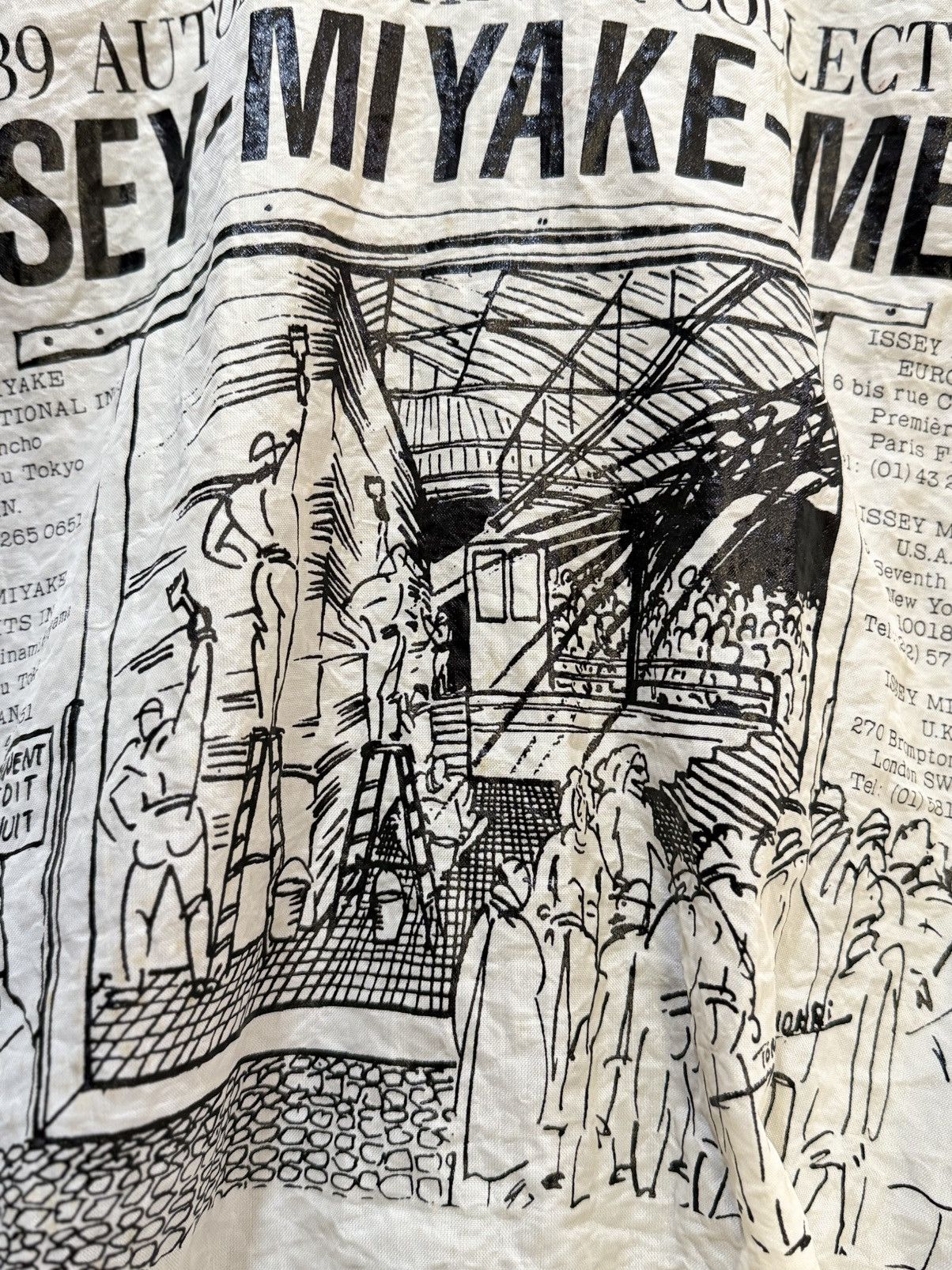 Issey Miyake Very Rare 80s Issey Miyake Automne-Hiver Collection Jacket Size US M / EU 48-50 / 2 - 5 Thumbnail