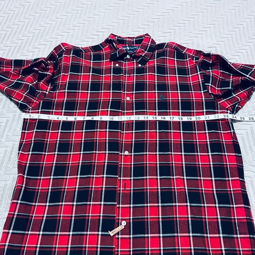 Ralph Lauren Ralph Lauren red buffalo plaid flannel Blaire button down Size US M / EU 48-50 / 2 - 6 Thumbnail