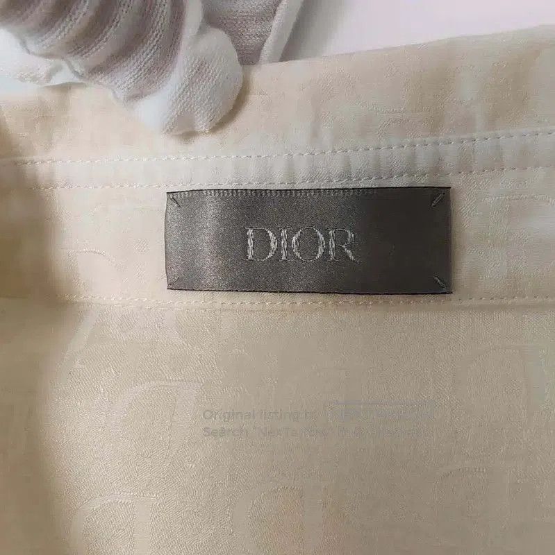 Dior Dior White Silk Men's Shirt Size L . Size US L / EU 52-54 / 3 - 4 Thumbnail