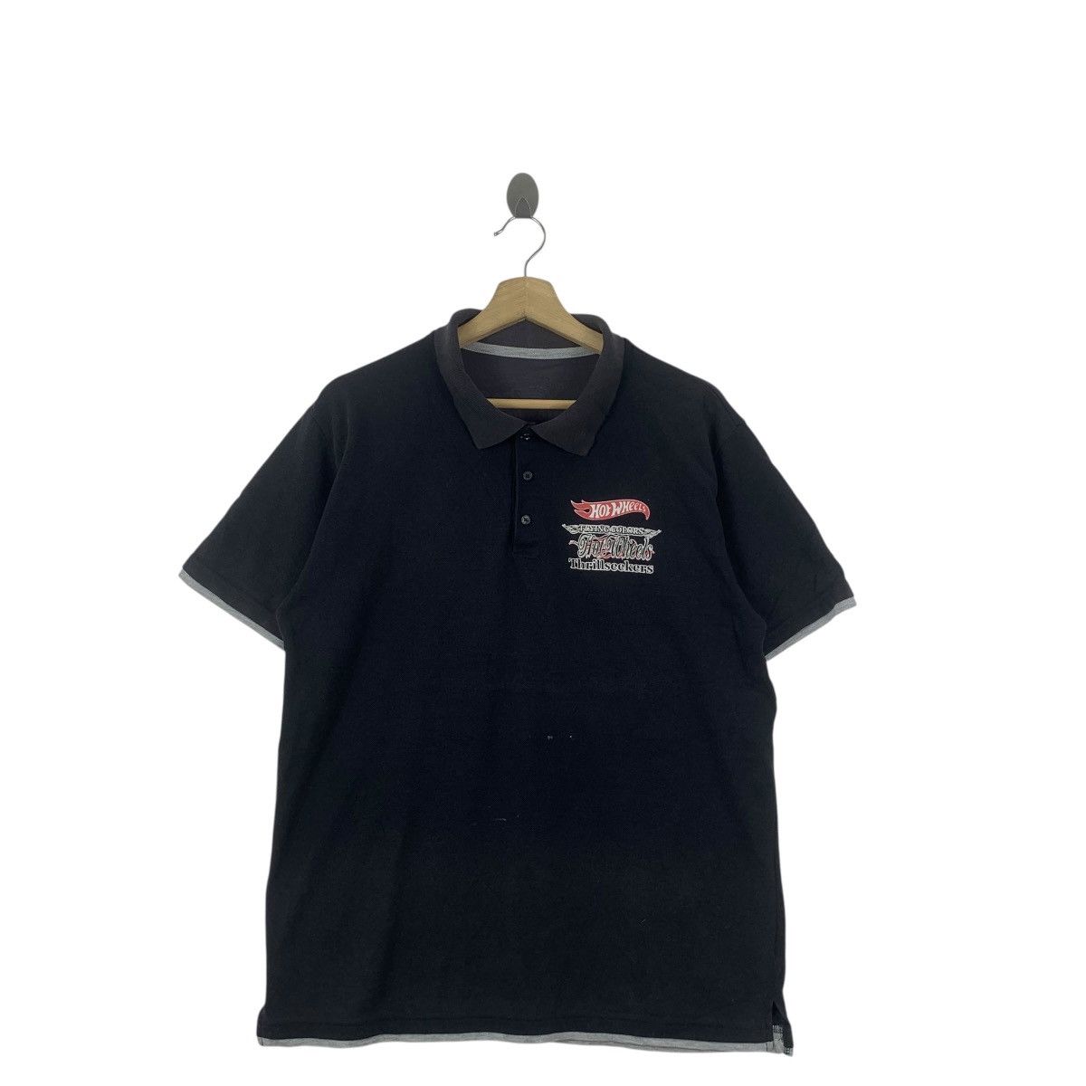 Other HOT WHEELS Thrillseekers Back Print Polo Tee Shirt Size US M / EU 48-50 / 2 - 3 Thumbnail