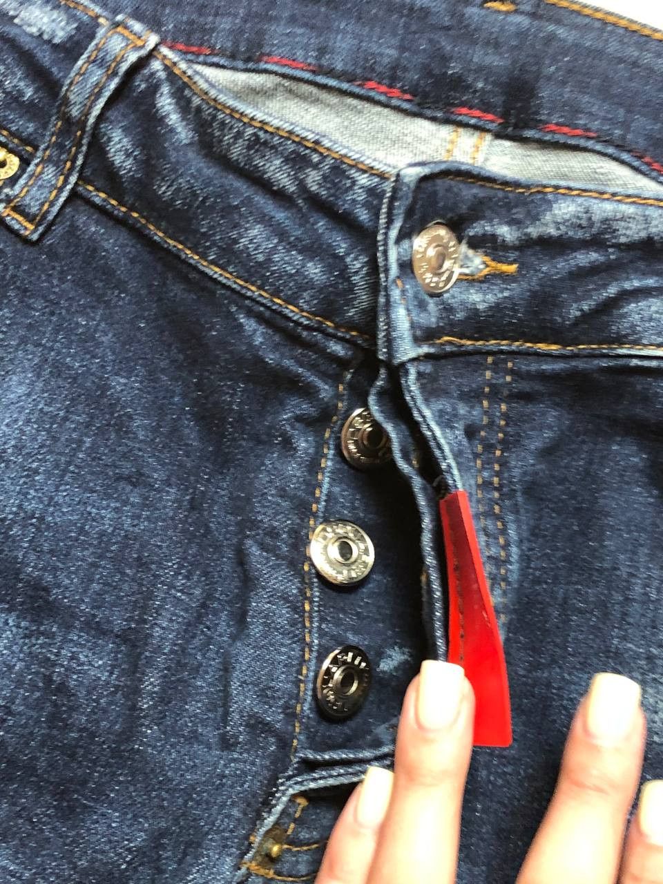 Dsquared2 DSQUARED2 blue jeans crazy Y2K logo made in Italy Size US 32 / EU 48 - 9 Thumbnail
