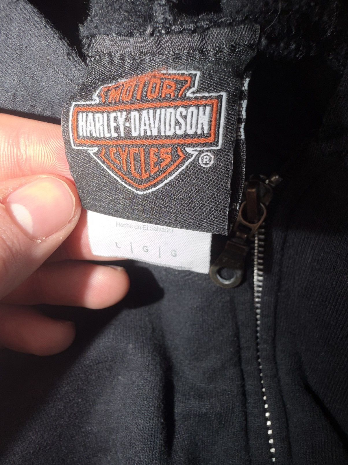 Harley Davidson Harley Davidson Motorcycles Full Zip Hoodie Sweatshirt 2019 Size US L / EU 52-54 / 3 - 6 Thumbnail