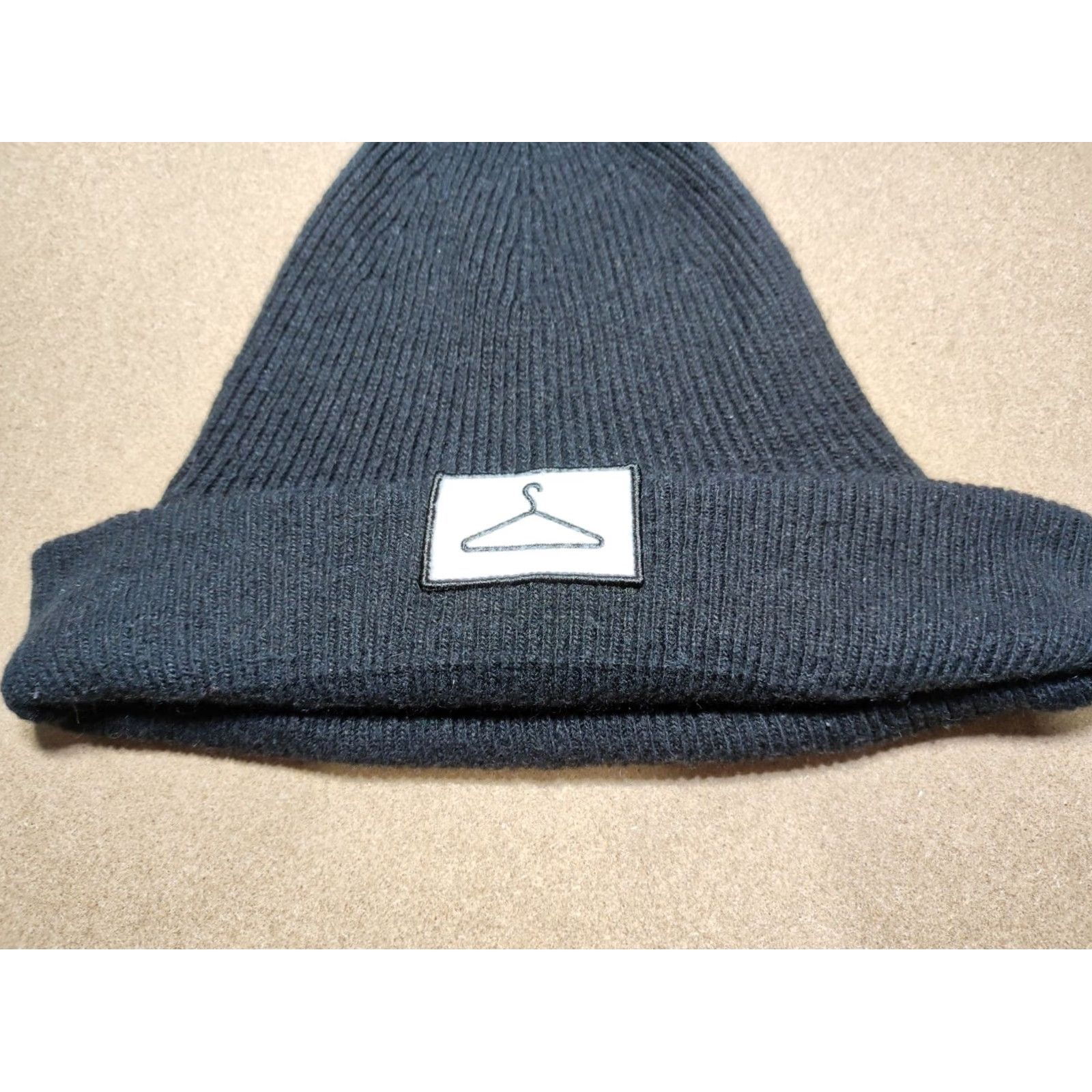 Holzweiler Holzweiler Beanie Hat One Size Winter Warm Thermal Soft Plain Knit Unisex Adults Black Mens Womens Girls Boys Size ONE SIZE - 6 Thumbnail