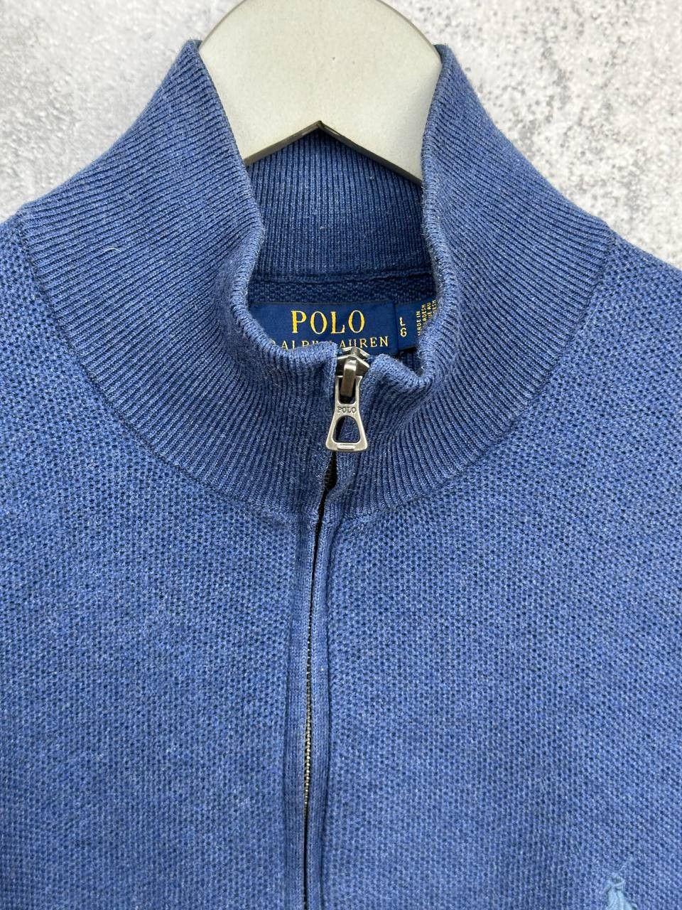 Polo Ralph Lauren Polo Ralph Lauren 1/4 Zip Sweater Cotton Jumper Pullover Size US L / EU 52-54 / 3 - 9 Thumbnail