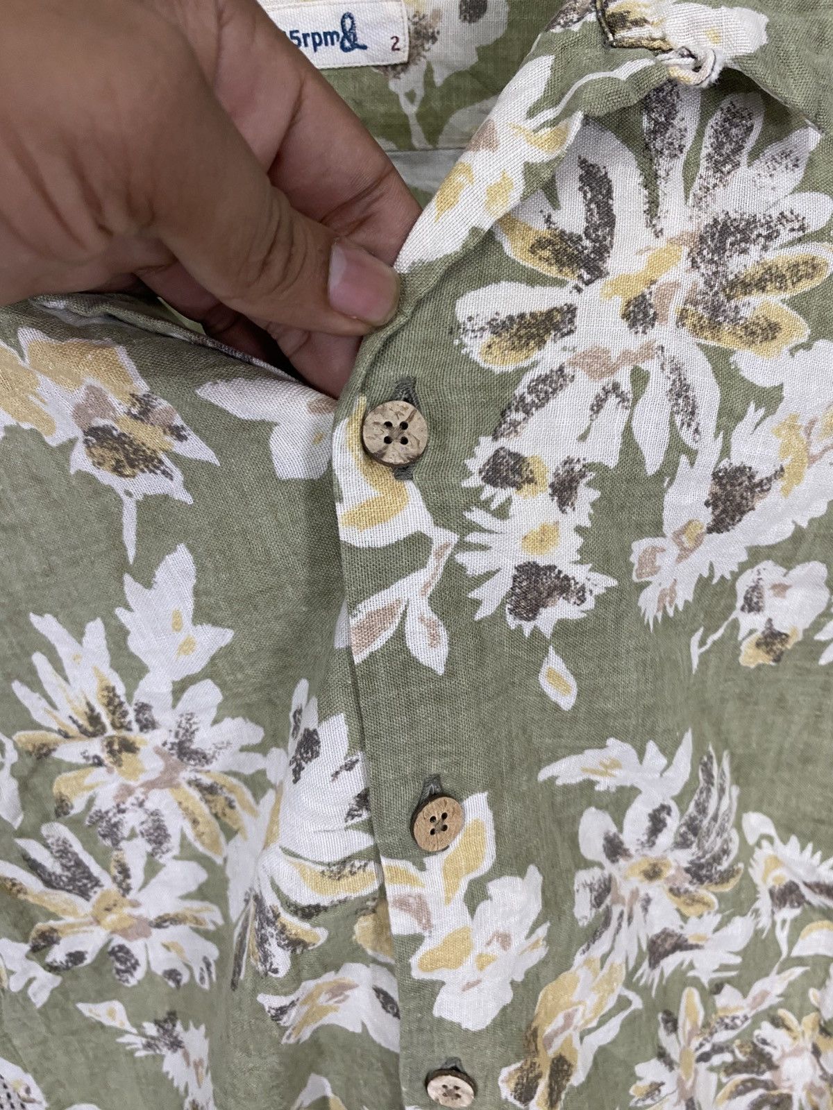 45rpm × Japanese Brand Vintage 45rpm floral crop hawaiian shirt button ups Size S / US 4 / IT 40 - 5 Thumbnail