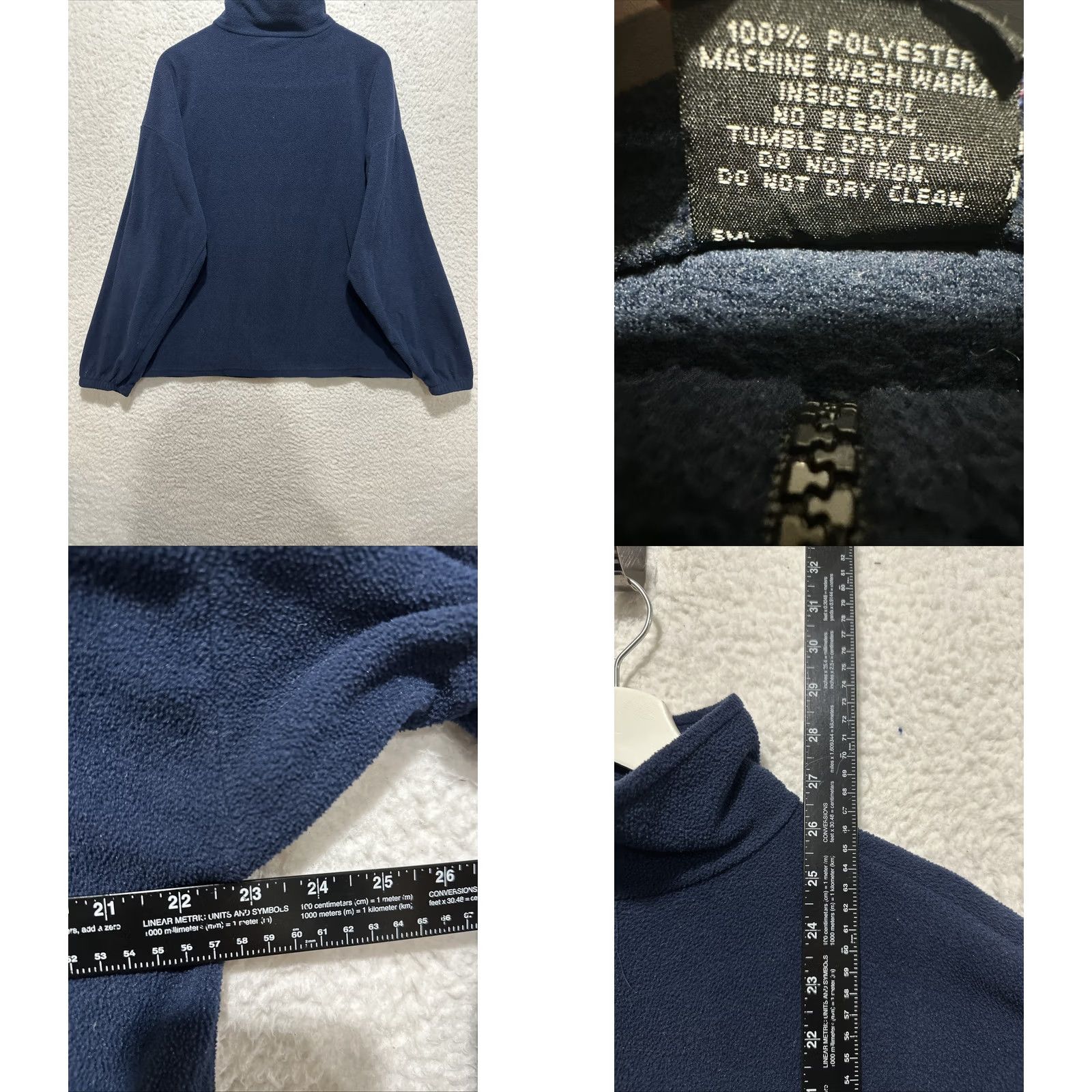 Vintage VINTAGE 90s USA Olympics Jacket Mens Size L Fleece Full Zip Sweater Made in the USA Size US L / EU 52-54 / 3 - 8 Thumbnail