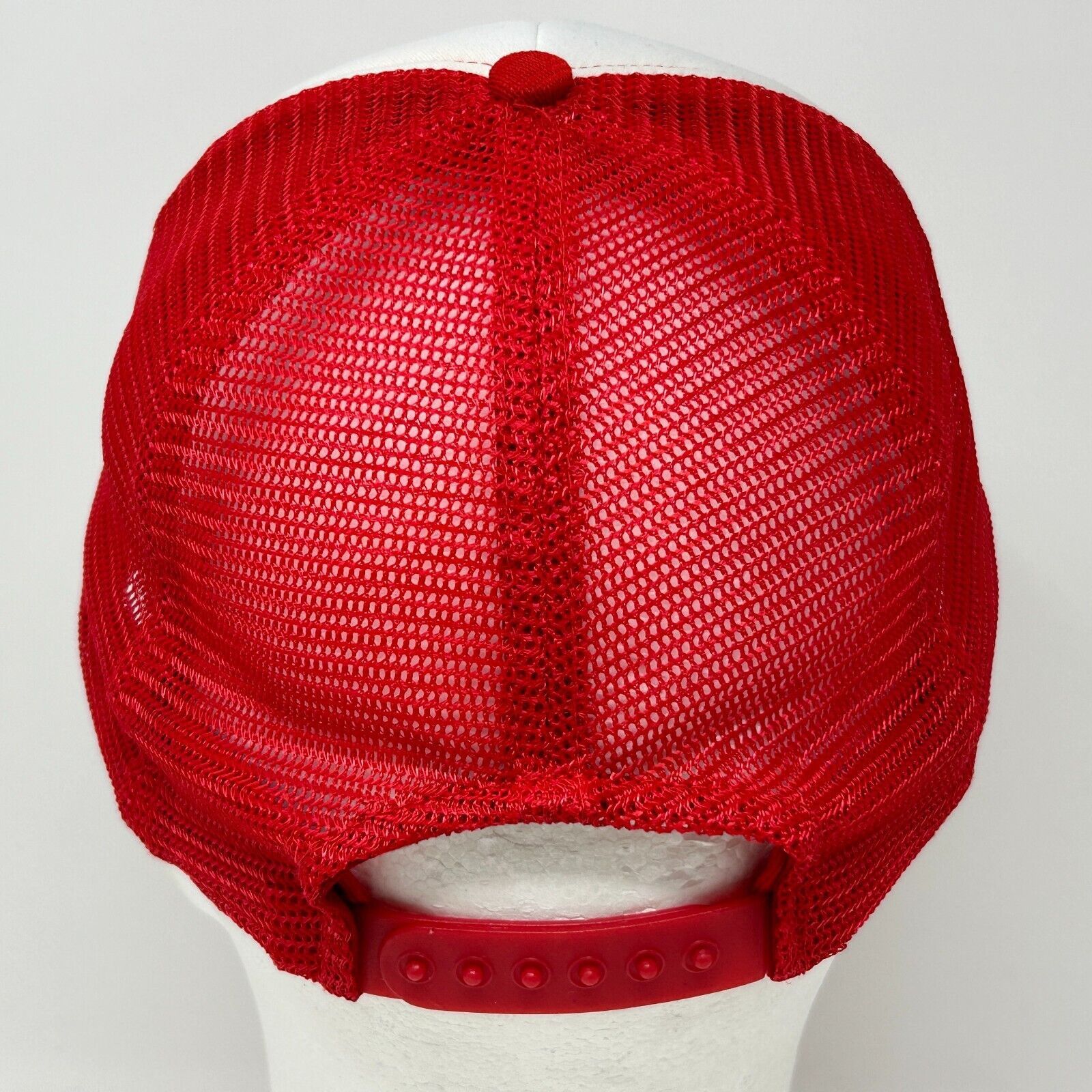 Vintage SPEBSQSA Barbershop Harmony Society Trucker Hat Cap Red Size ONE SIZE - 3 Thumbnail