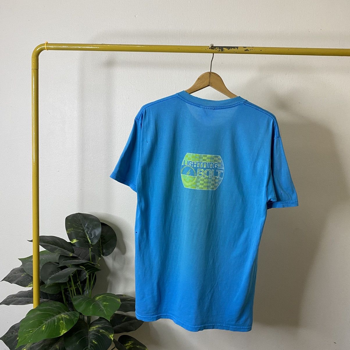 Lightning Bolt Vintage 90s Lightning Bolt Surf Back Graphic T Shirt Size US M / EU 48-50 / 2 - 1 Thumbnail