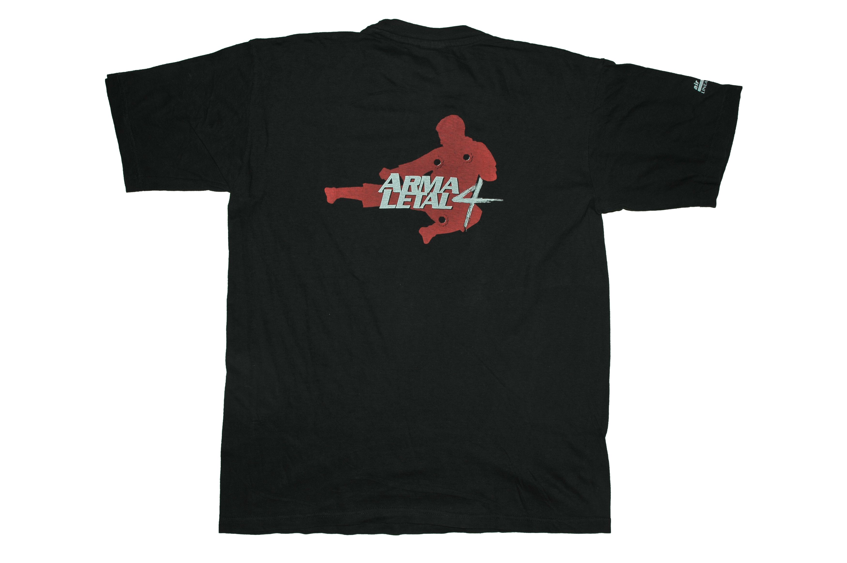 Vintage Vintage 90s Lethal Weapon 4 Spanish Version T-shirt Size US M / EU 48-50 / 2 - 2 Thumbnail