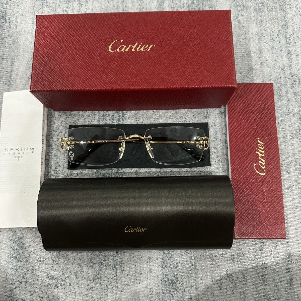 Cartier CARTIER CT0563O 001 EYEGLASSES | Grailed