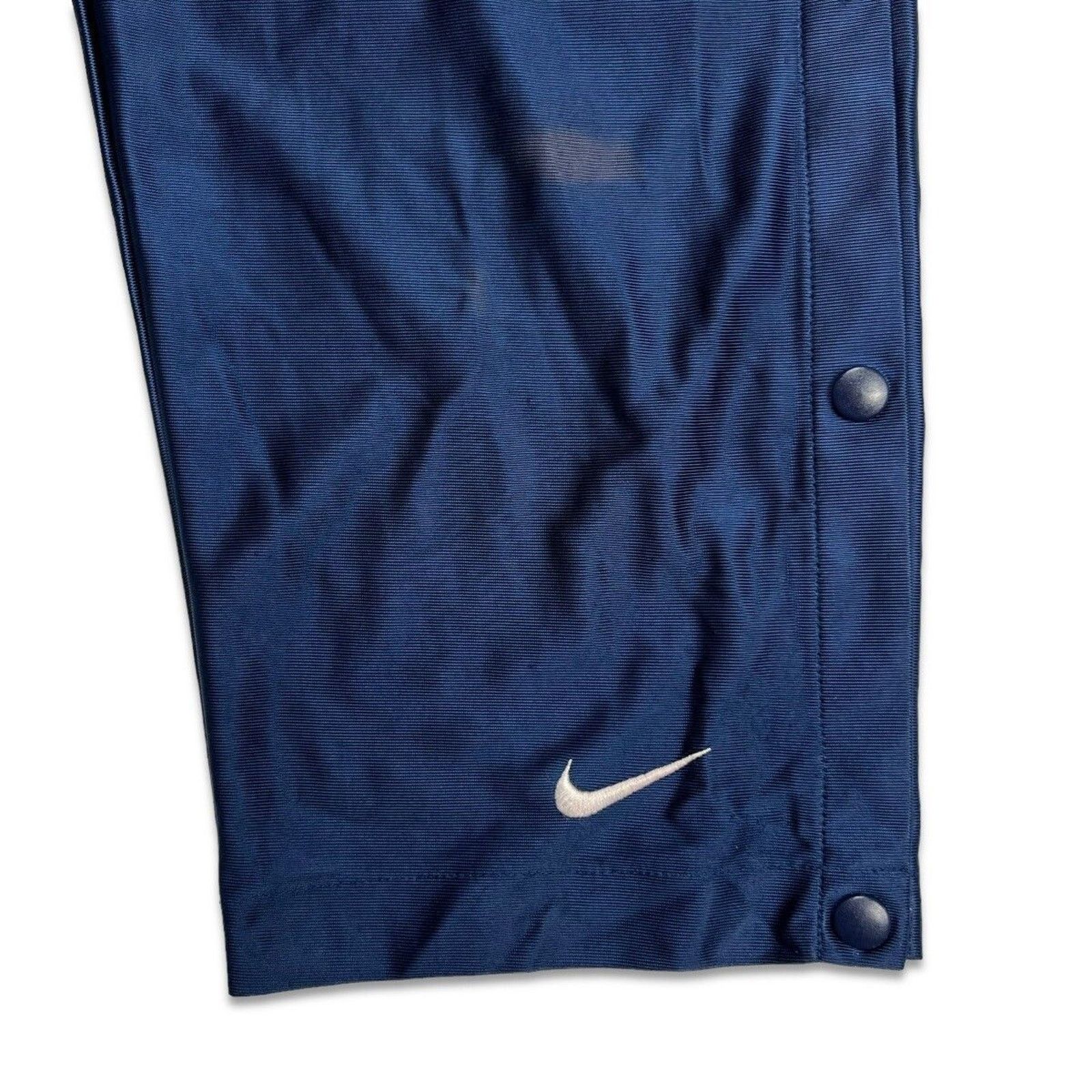 Nike × Vintage Vintage 90s Nike Track Pants Large Swoosh Tear Away Jogger Size US 36 / EU 52 - 2 Thumbnail