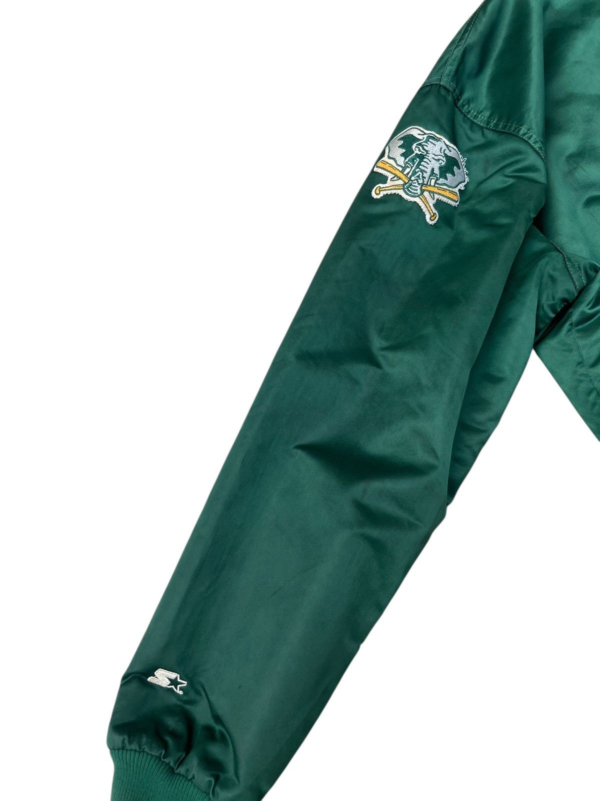 MLB Vintage 80s 90s Oakland A’s Athletics Starter Jacket Size US L / EU 52-54 / 3 - 21 Thumbnail
