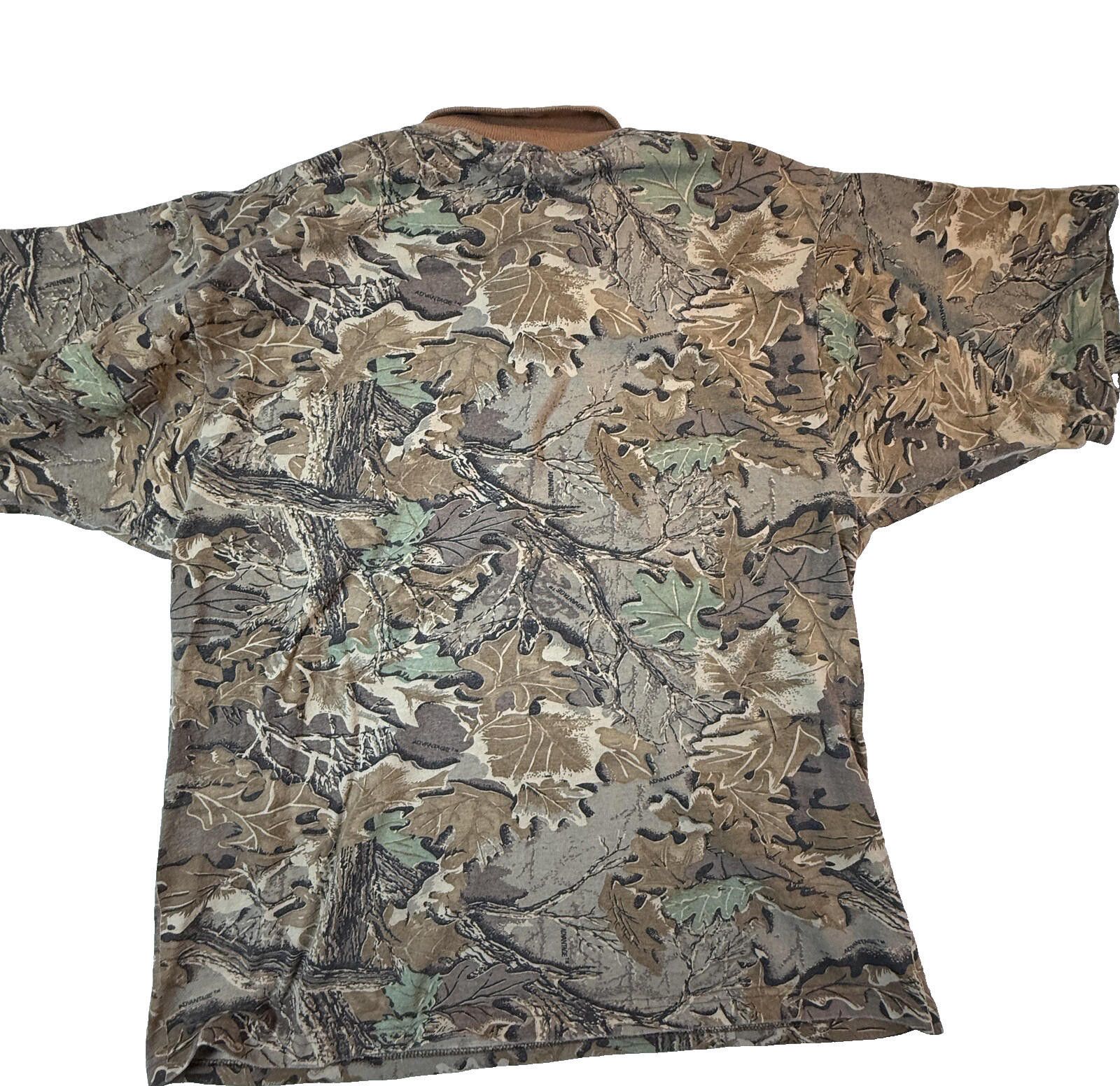 Sasquatchfabrix Vintage Sasquatch Polo Shirt Men L Allover Camo Hunting USA Size US L / EU 52-54 / 3 - 6 Thumbnail
