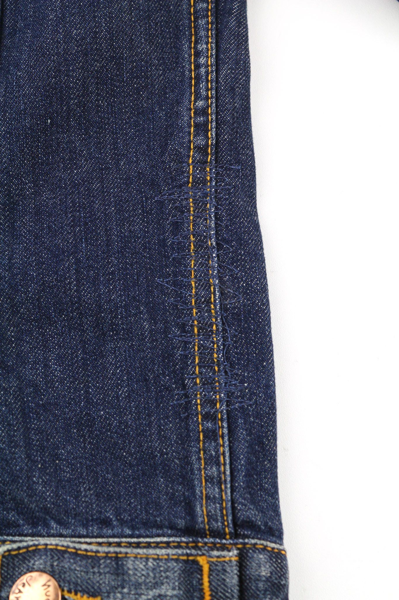 Nudie Jeans TERRY ORG. CONTRAST S Organic Cotton Denim Jacket 80382 Size US S / EU 44-46 / 1 - 8 Thumbnail