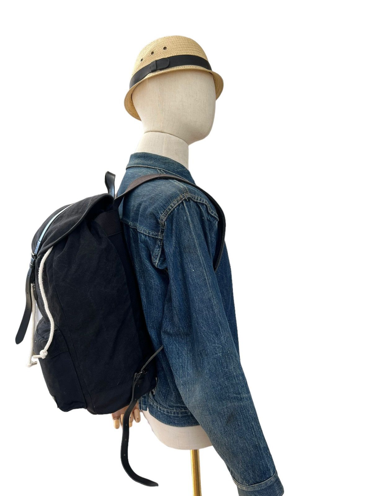 Porter Porter by Yoshida “ Used Look “ Backpack Bag Size ONE SIZE - 4 Thumbnail