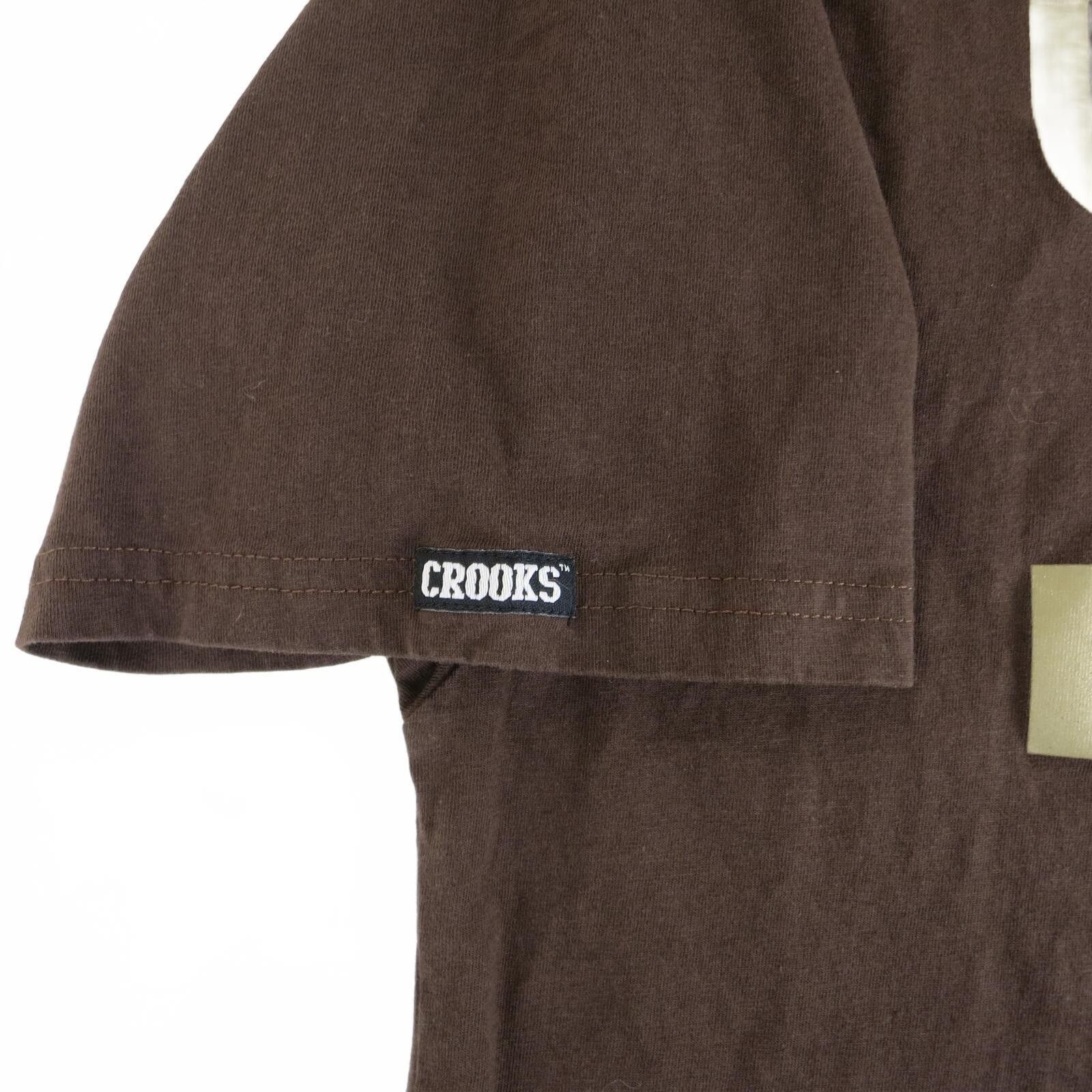 Crooks & Castles Crooks & Castles Brown Graphic T-Shirt Size US XL / EU 56 / 4 - 3 Thumbnail