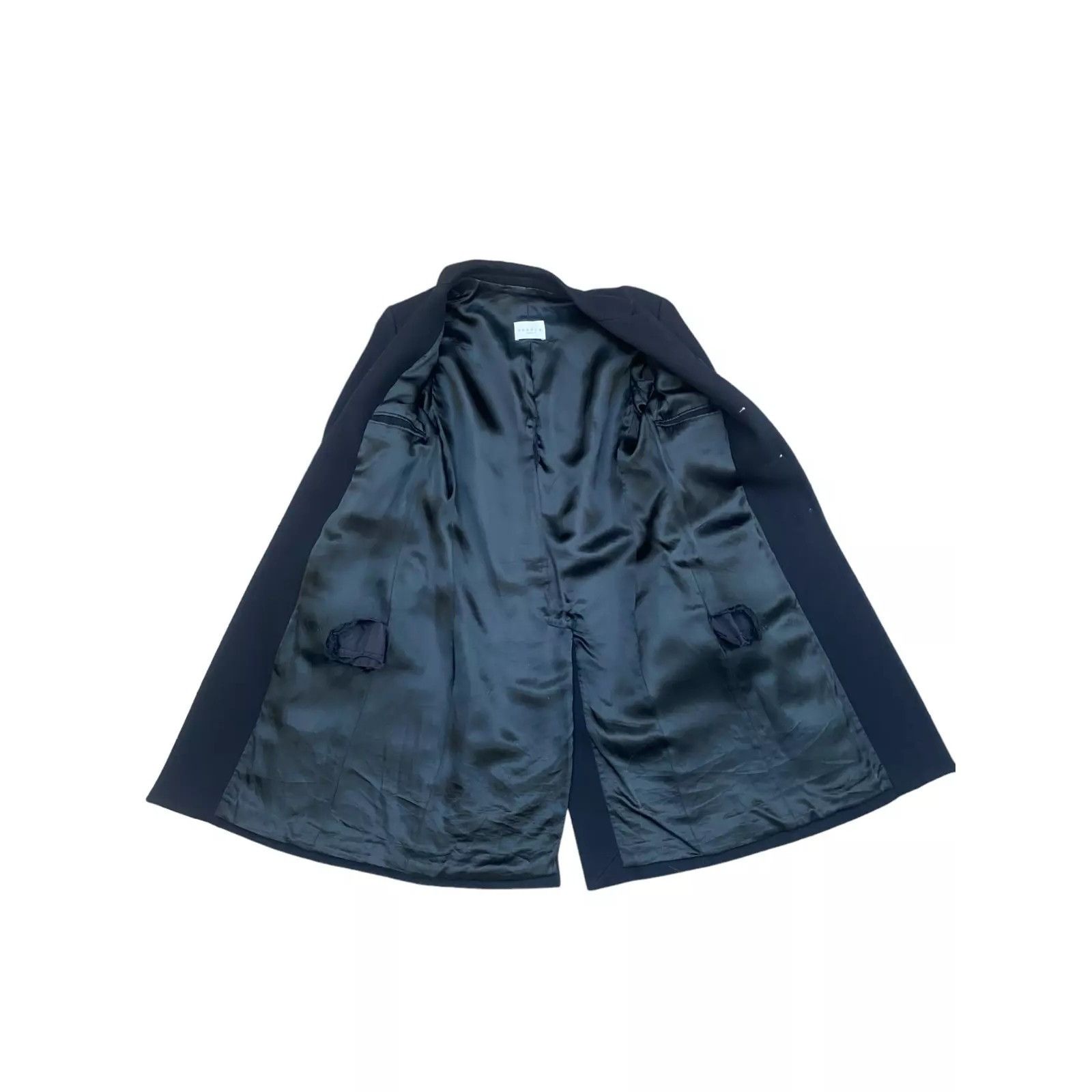 Sandro Black Wool Coat Size US S / EU 44-46 / 1 - 6 Thumbnail