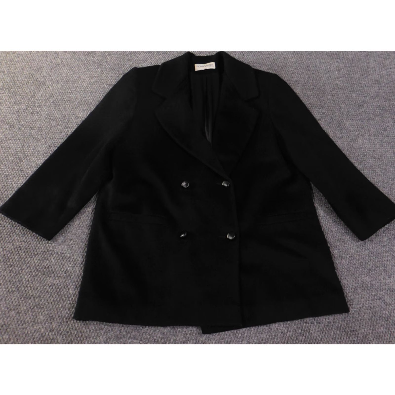 Vintage forecaster of boston coat 12 womens trench coat vintage wool button Size XL / US 12-14 / IT 48-50 - 5 Thumbnail