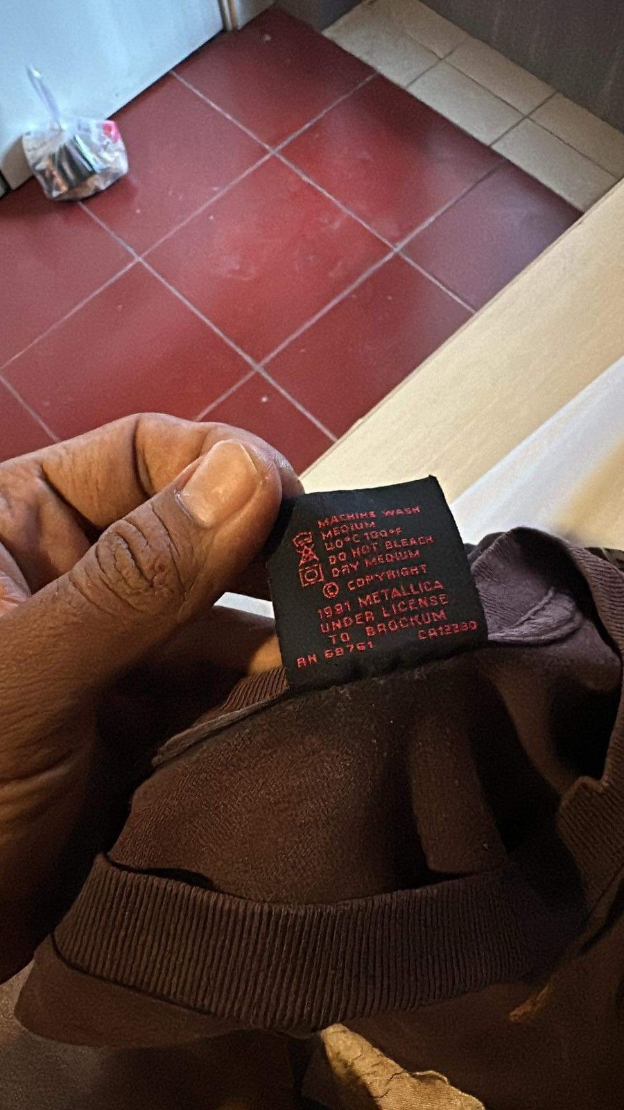 Vintage ⚠️SOLD⚠️ Metallica Birth School Size US L / EU 52-54 / 3 - 4 Thumbnail