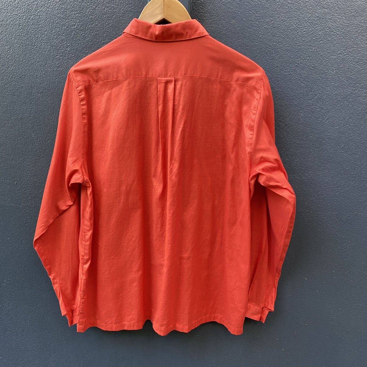 Dior Christian Dior Soft Orange Long Sleeve Shirt Size M / US 6-8 / IT 42-44 - 14 Thumbnail