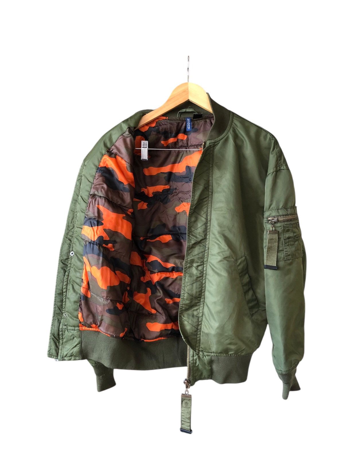 Vintage Rare❗️H&M x CMMN Military Bomber Jacket Size US XS / EU 42 / 0 - 2 Thumbnail