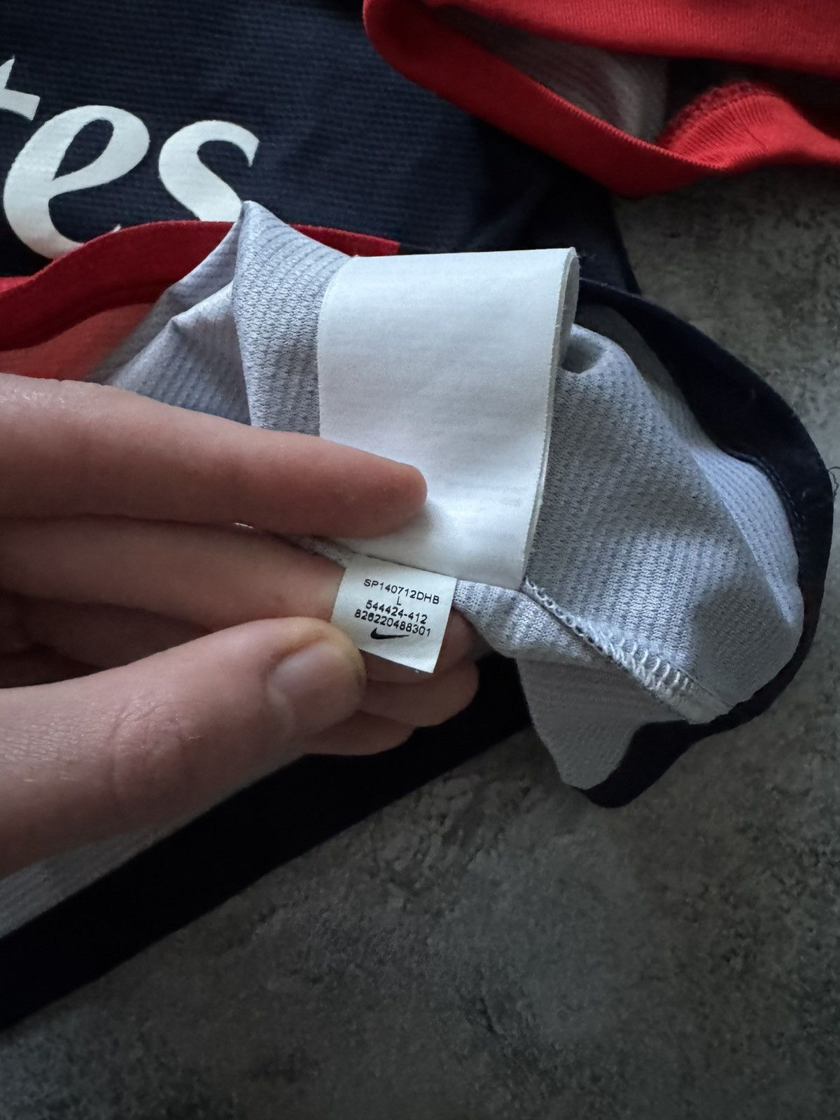 Nike NIKE PARIS SAINT GERMAIN2014/15 SOCCER JERSEY #10IBRAHIMOVIC Size US L / EU 52-54 / 3 - 10 Thumbnail