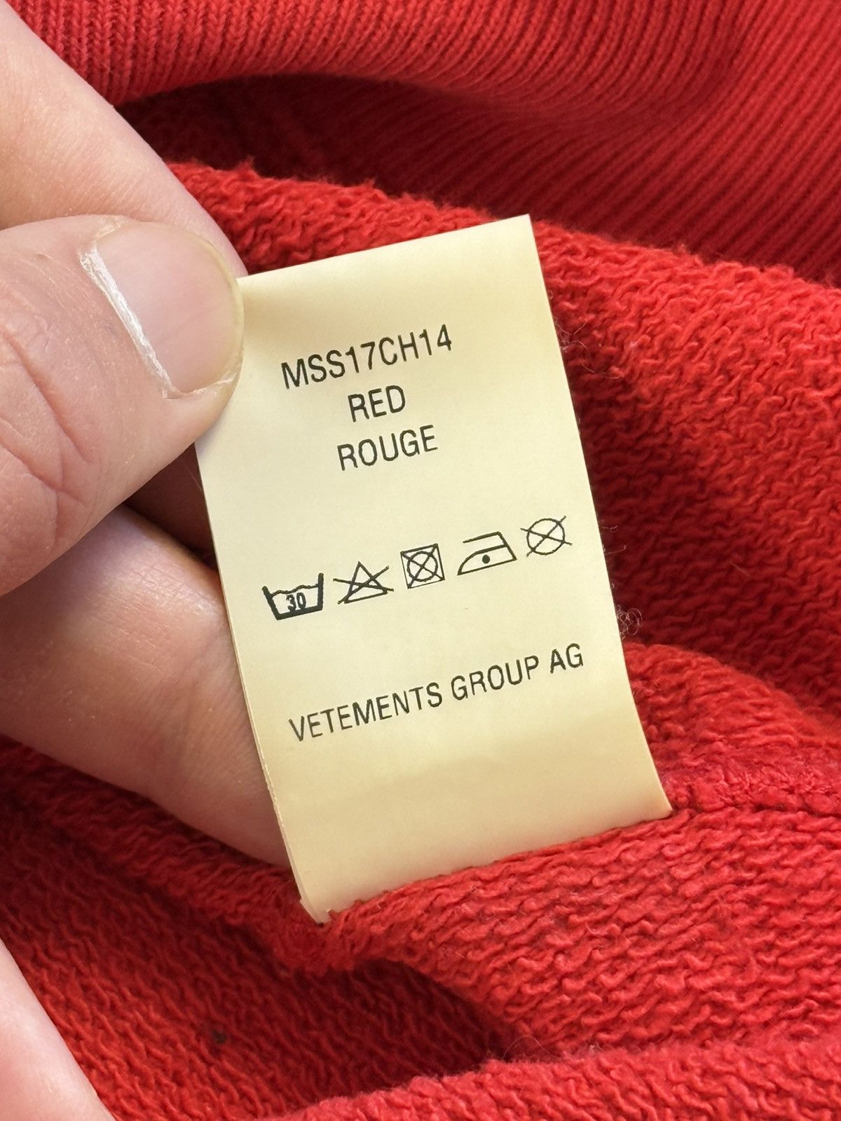 Champion × Vetements Vetements x Champion Reverse Weave Cut Sweater Size US M / EU 48-50 / 2 - 8 Thumbnail