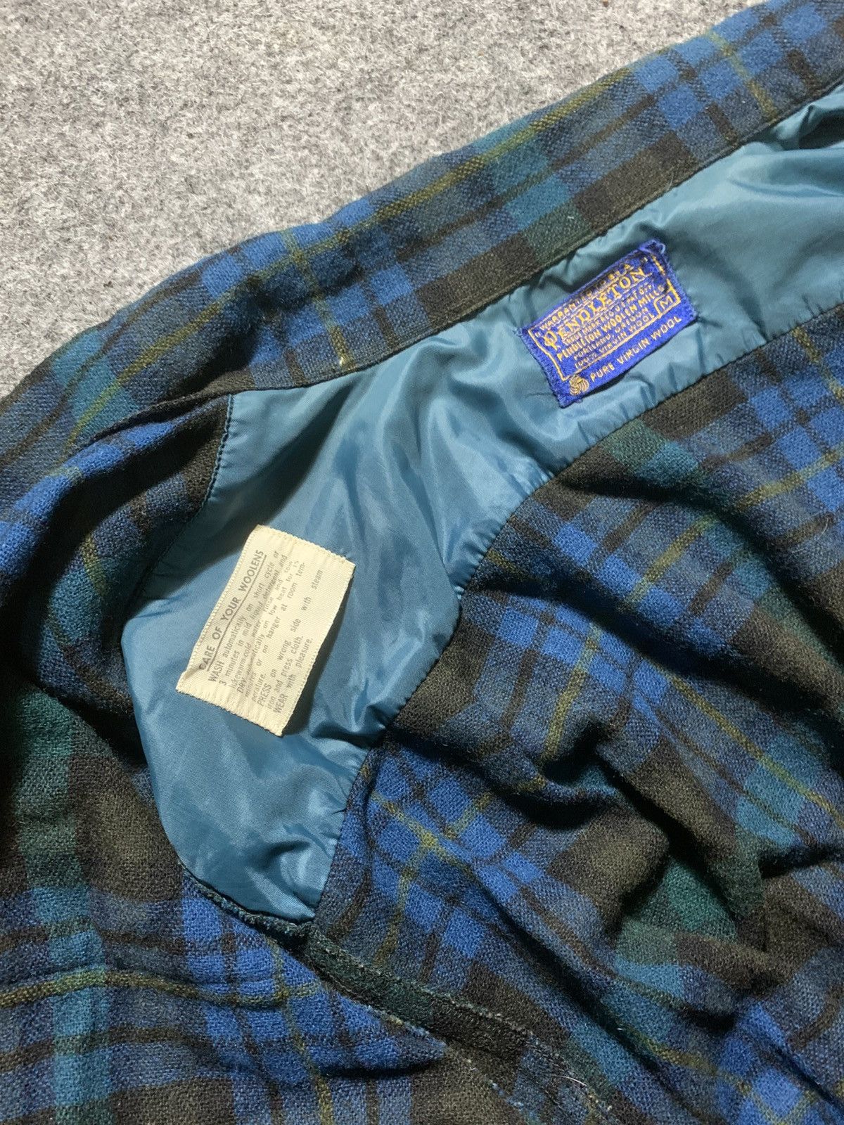 Pendleton 60’s Vintage Pendleton Flannel Virgin Wool Size US M / EU 48-50 / 2 - 15 Thumbnail