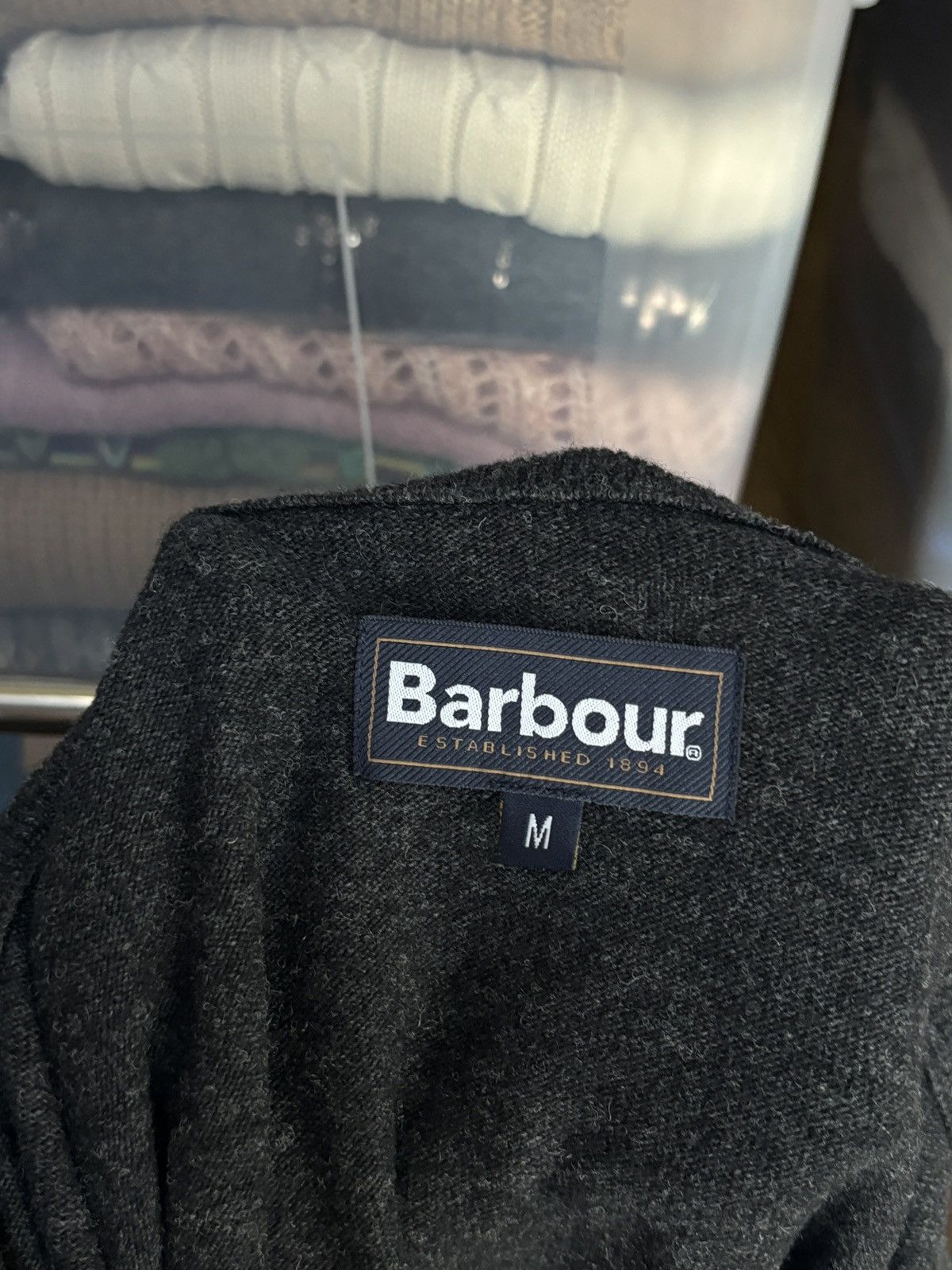 Barbour Barbour Wool Zip Knit Sweater Size US M / EU 48-50 / 2 - 11 Thumbnail