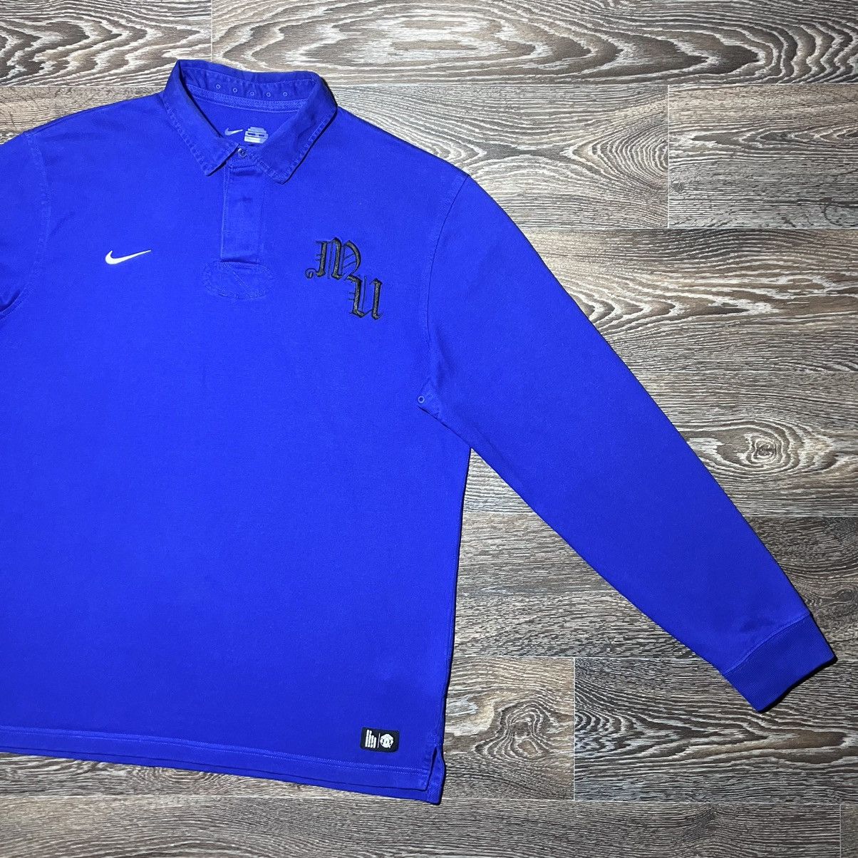 Nike MANCHESTER UNITED #7 Embroidered Logo Rugby Shirt