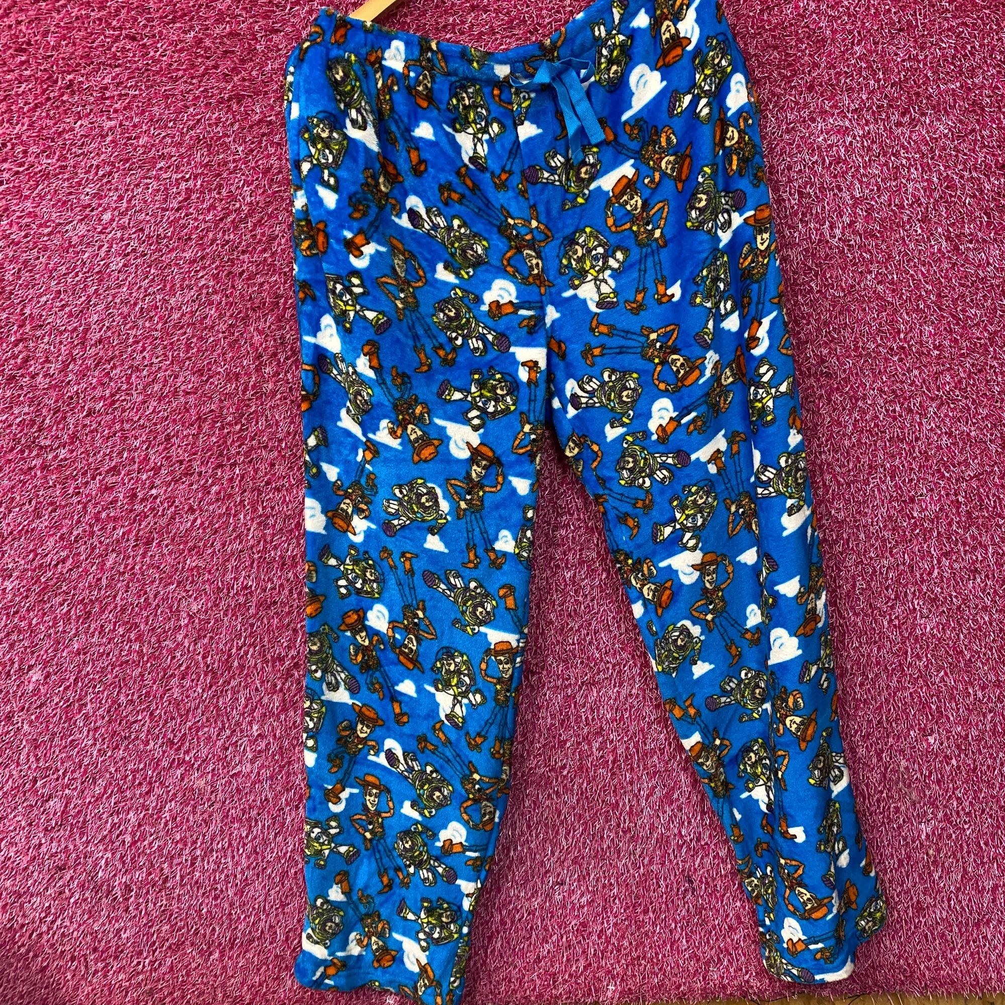Disney Disney Toy Story Character Graphic Blue Lounge Pajamas Larg Size 36" / US 14 / IT 50 - 3 Thumbnail