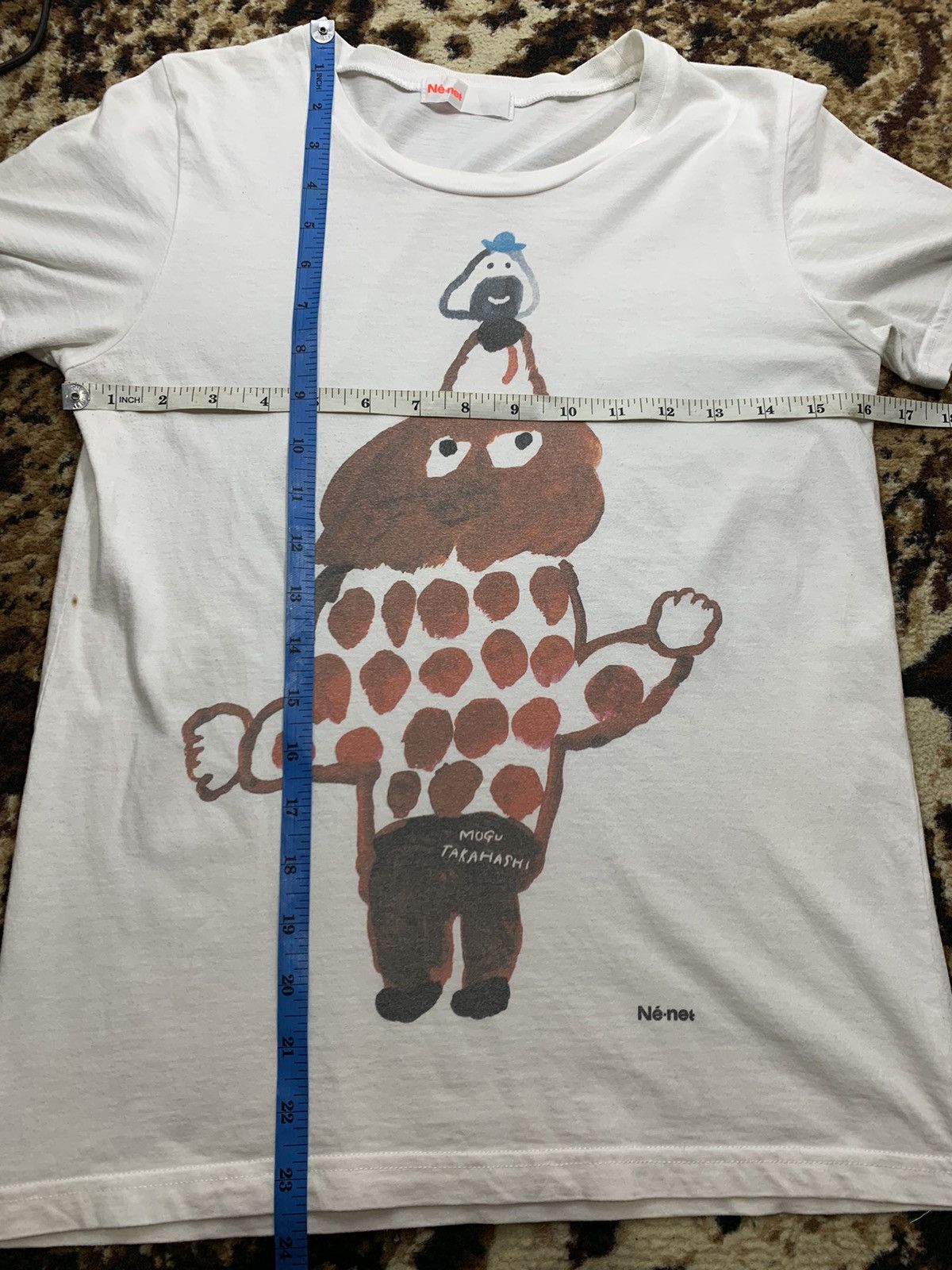 Ne-Net Vintage Ne-net by issey miyake big logo t-shirt made Japan Size US S / EU 44-46 / 1 - 7 Thumbnail